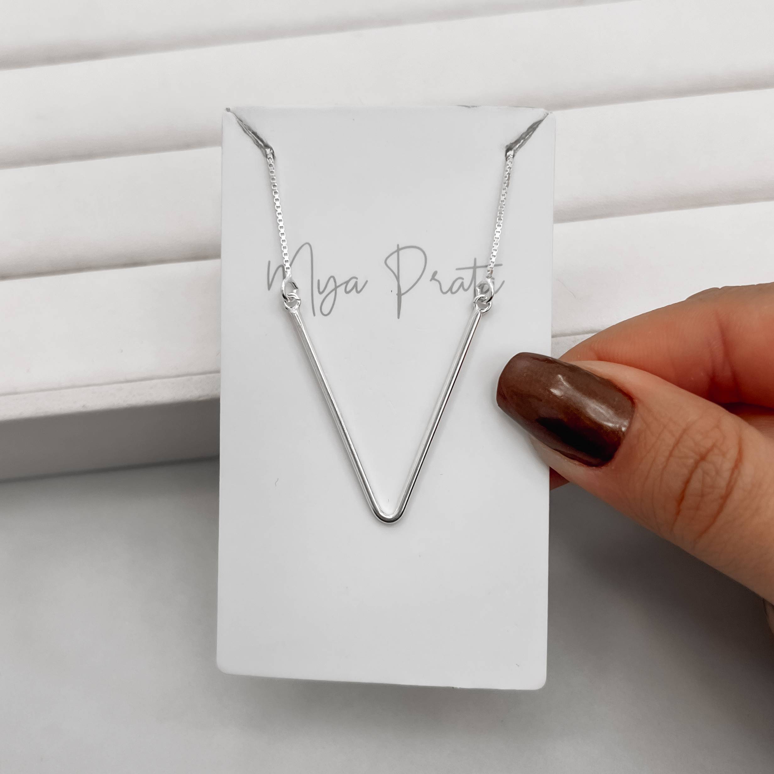 Colar V 32mm v15 45cm