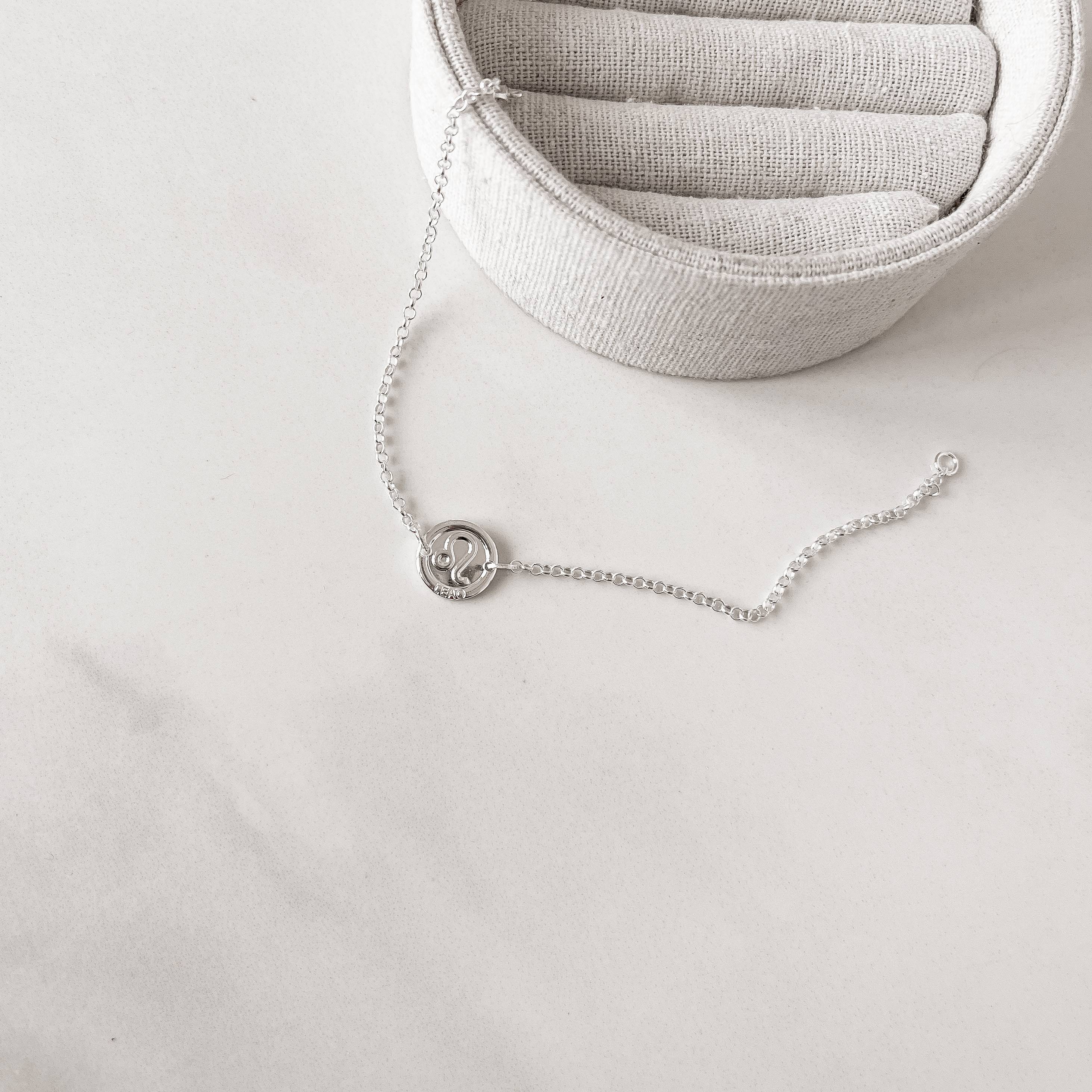 Pulseira entremeio signo leão