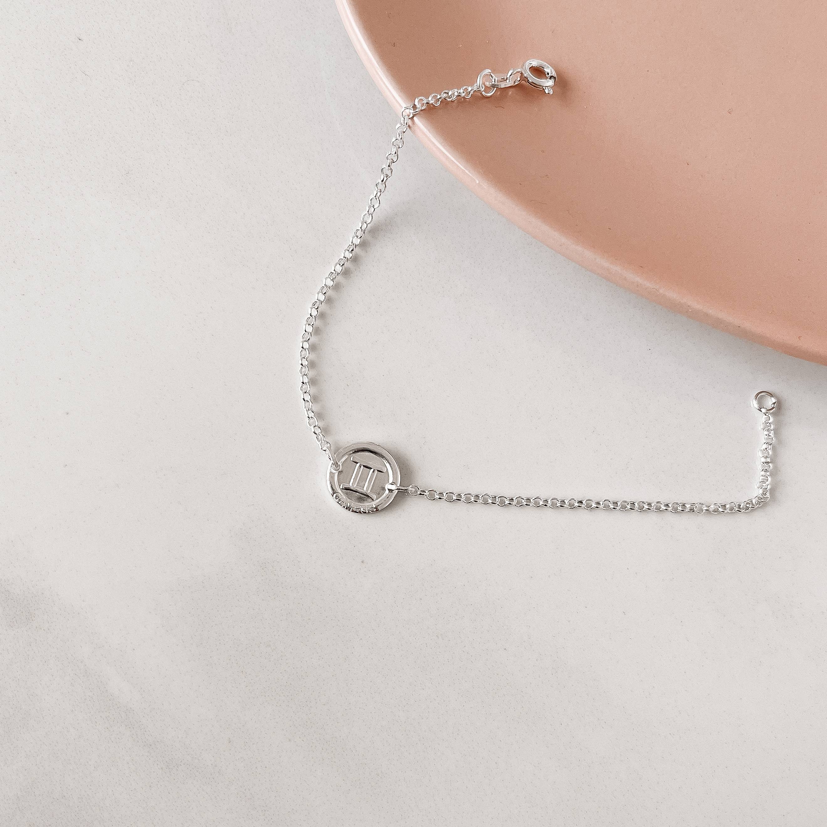 Pulseira entremeio signo gêmeos