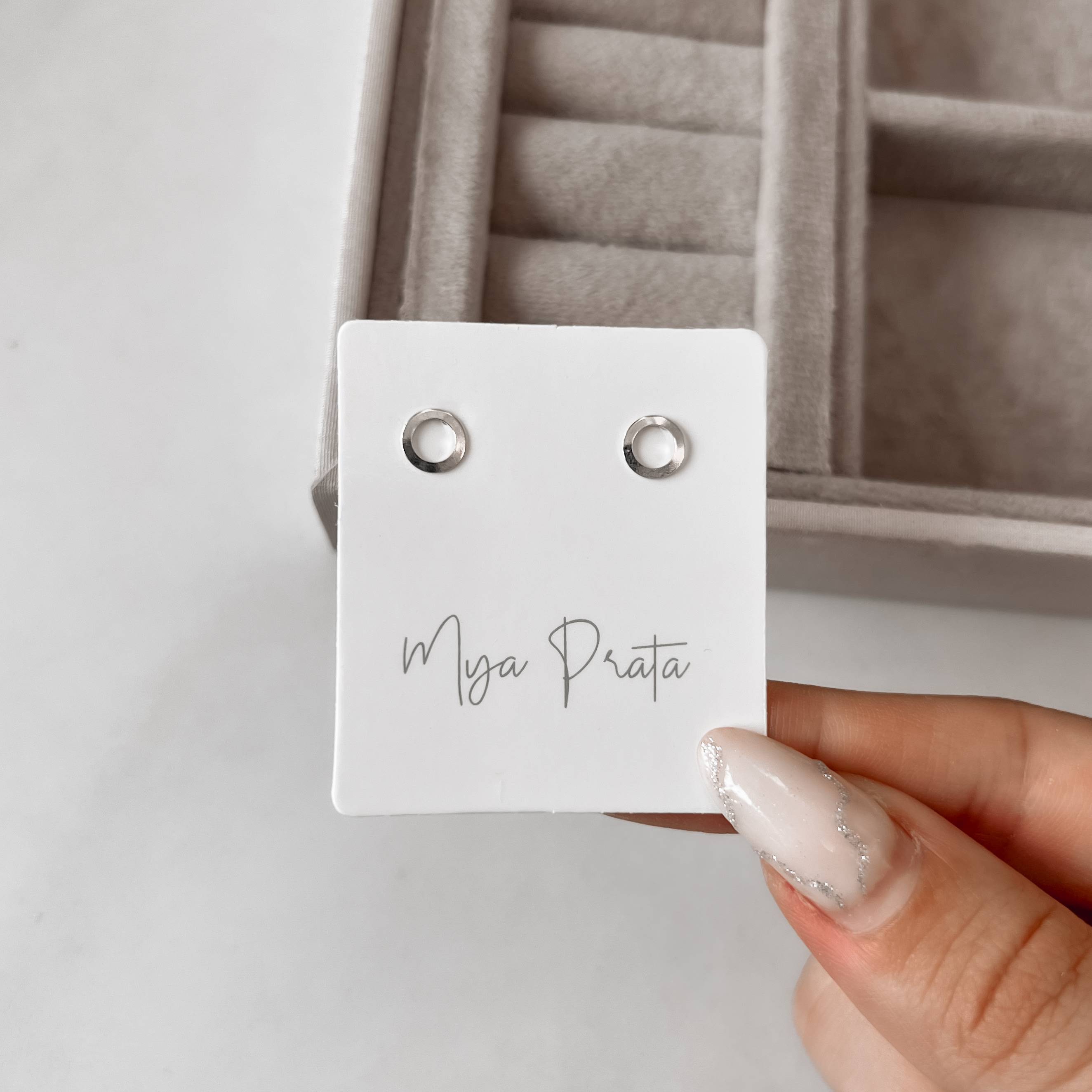 Imagem Secundária Brinco círculo vazado 6mm