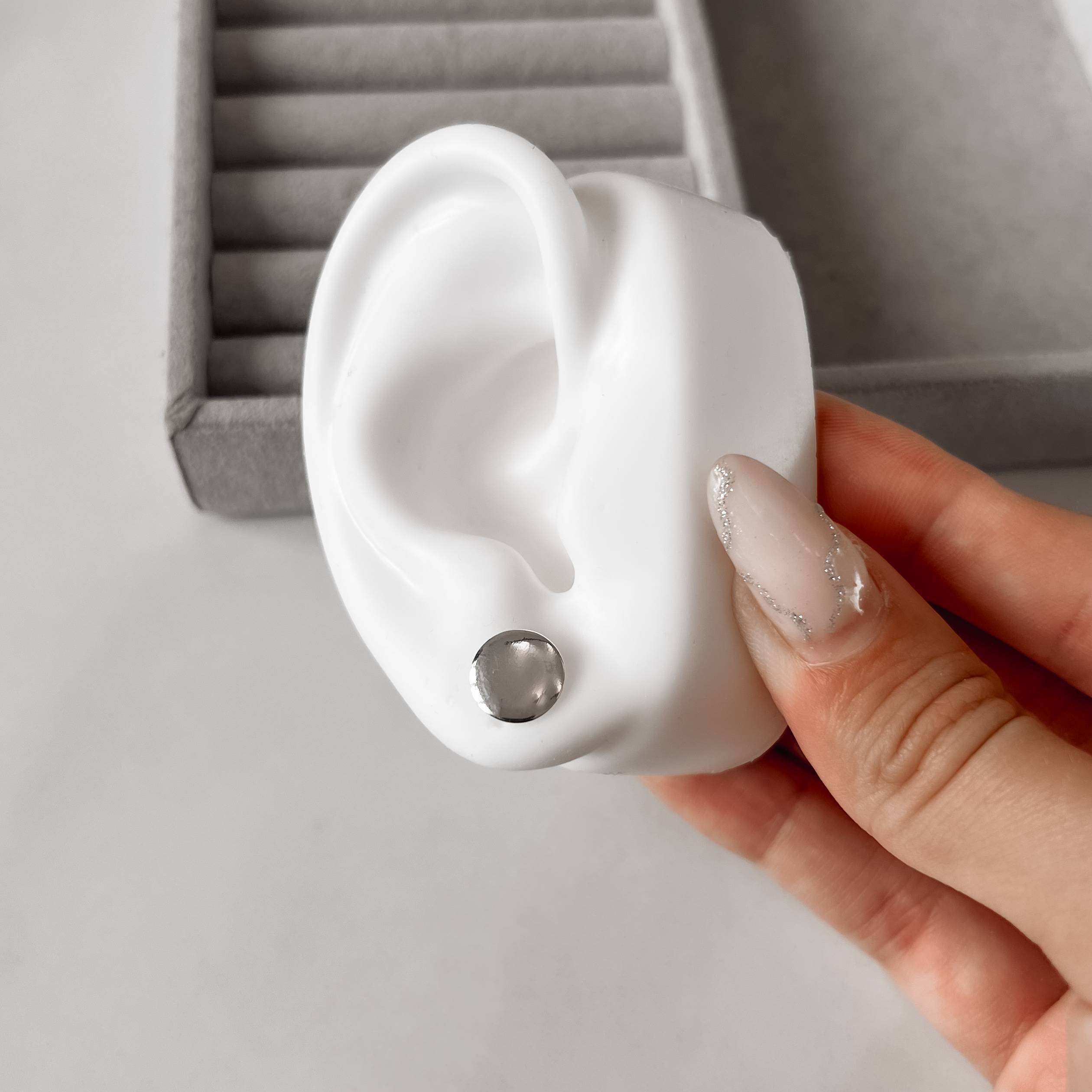 Brinco círculo 10mm