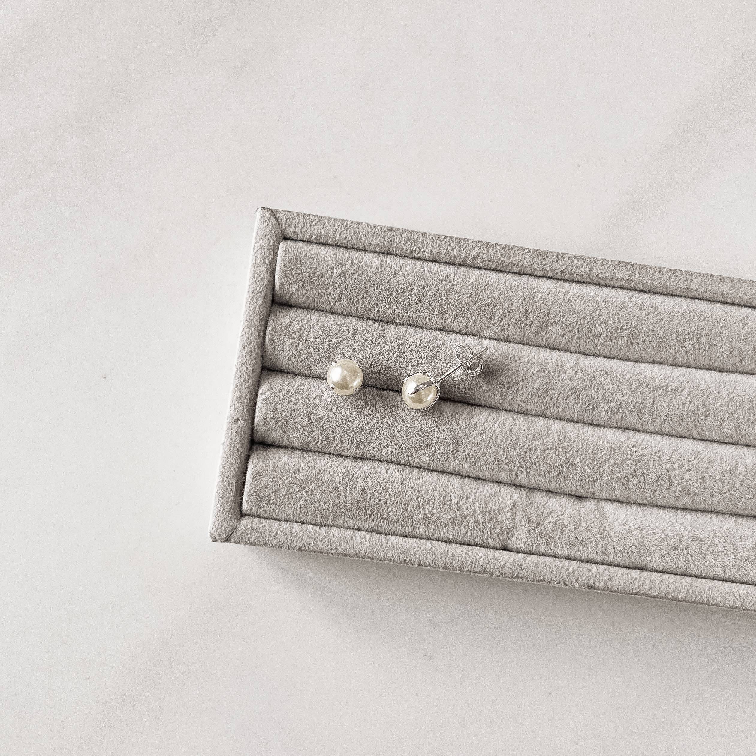 Imagem Brinco pérola 6mm garra