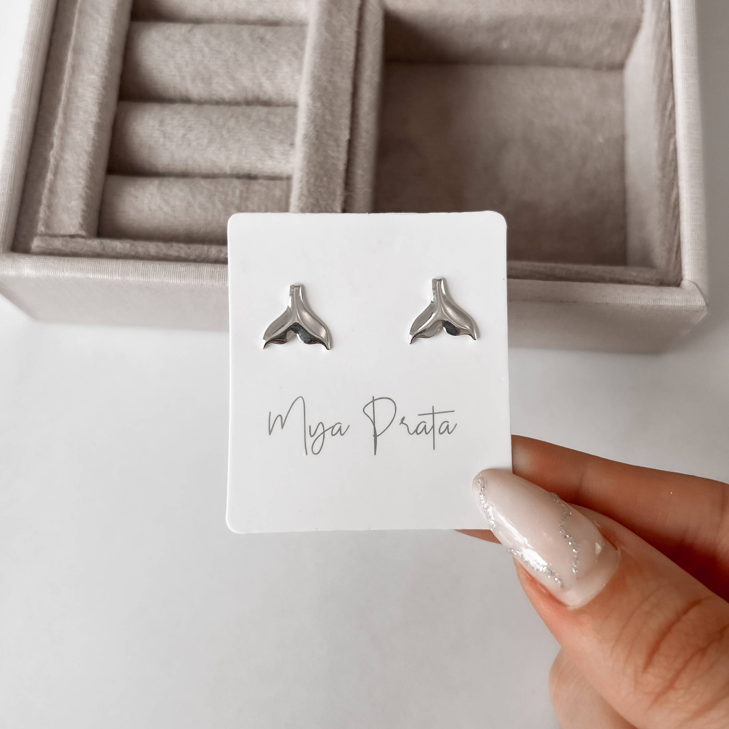 Imagem Secundária Brinco sereia 10mm