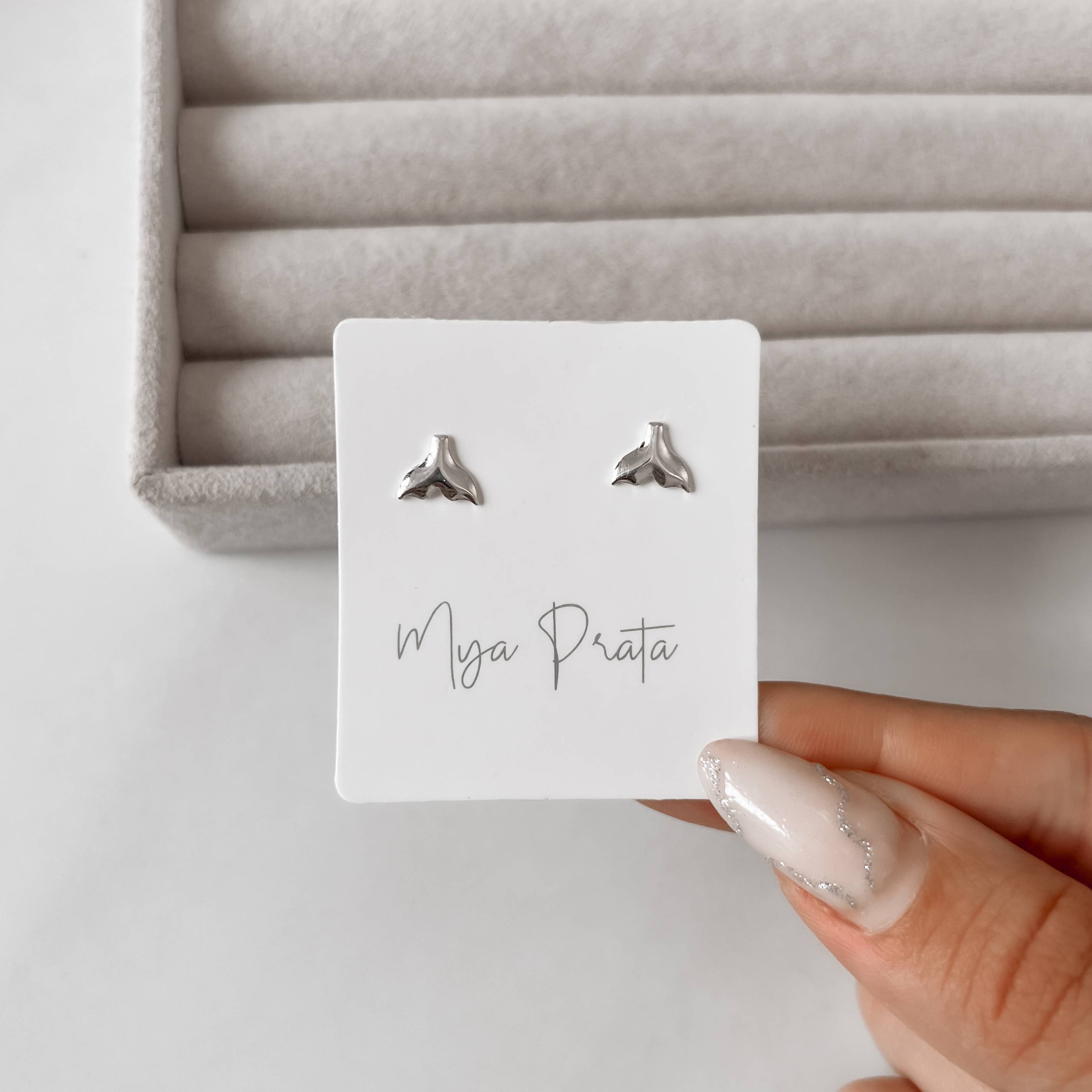 Imagem Secundária Brinco sereia 8mm