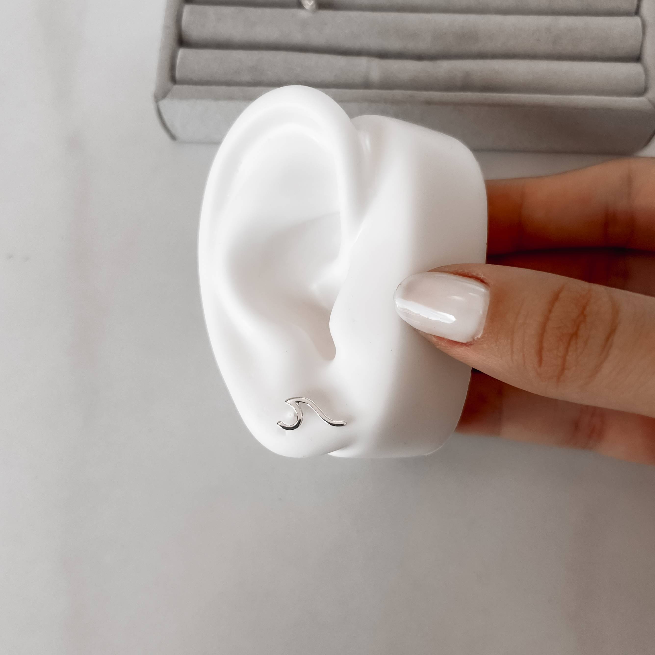 Imagem Brinco onda 12mm