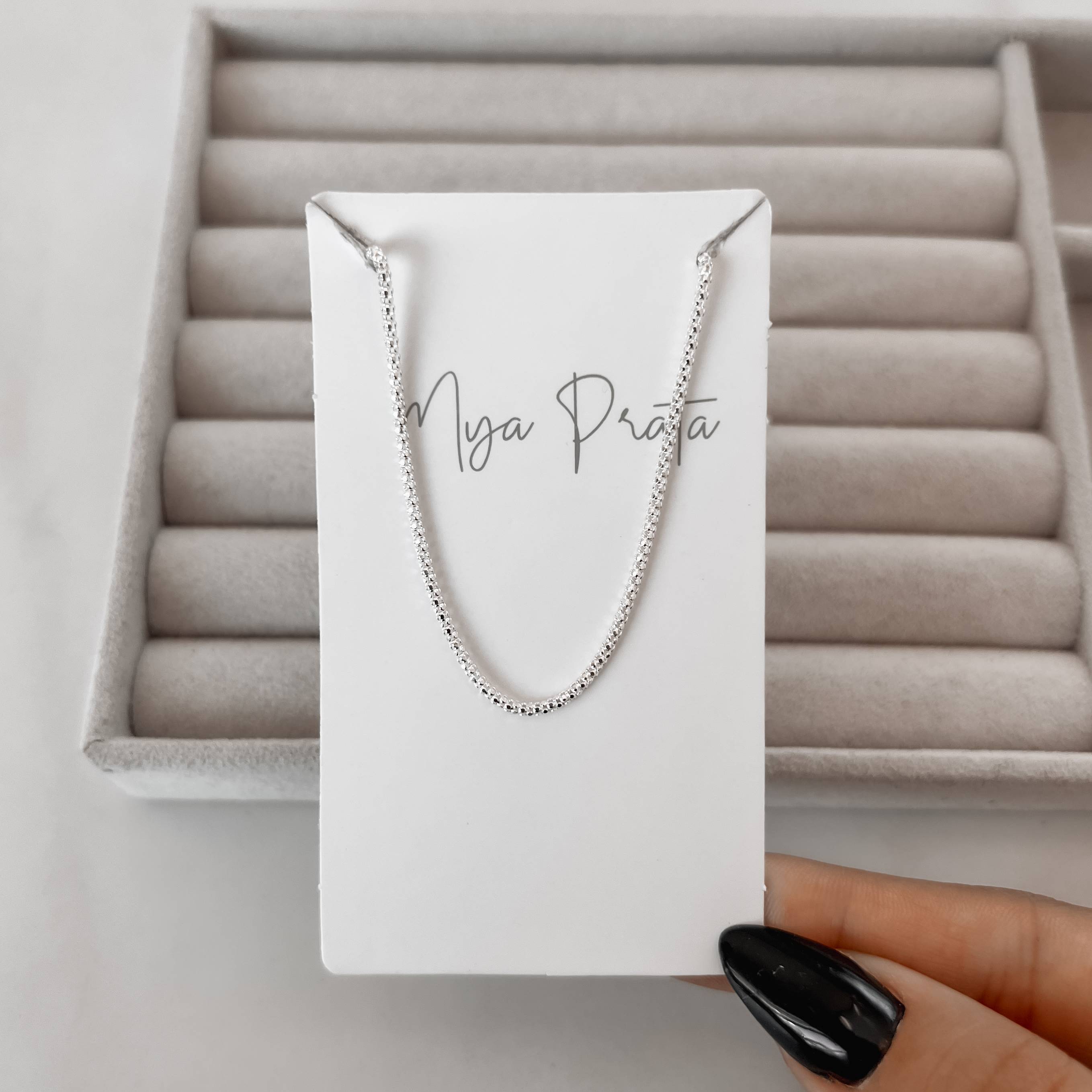 Corrente pipoca 1.5 45cm