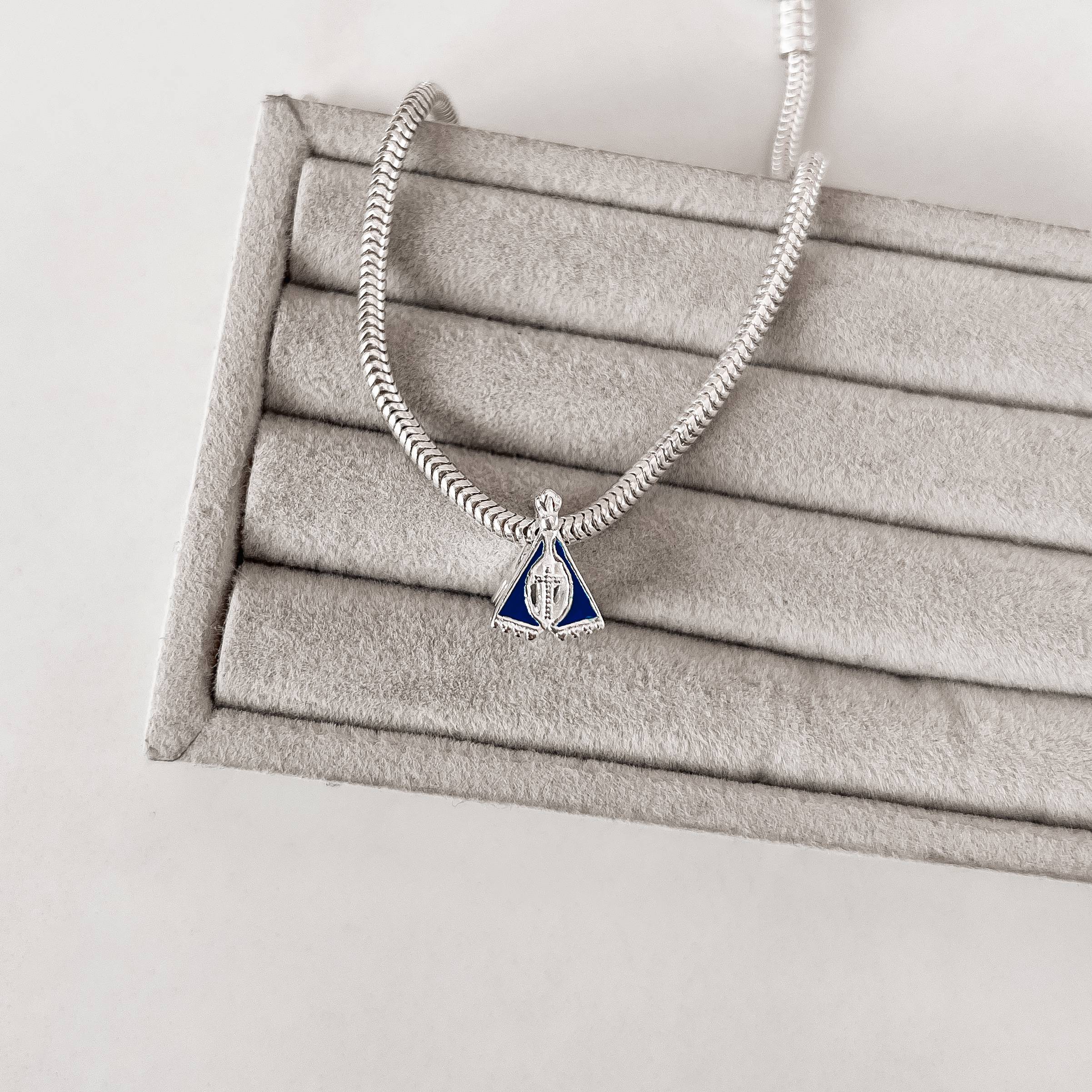 Berloque separador Nsa. Sra. Aparecida resina 11mm