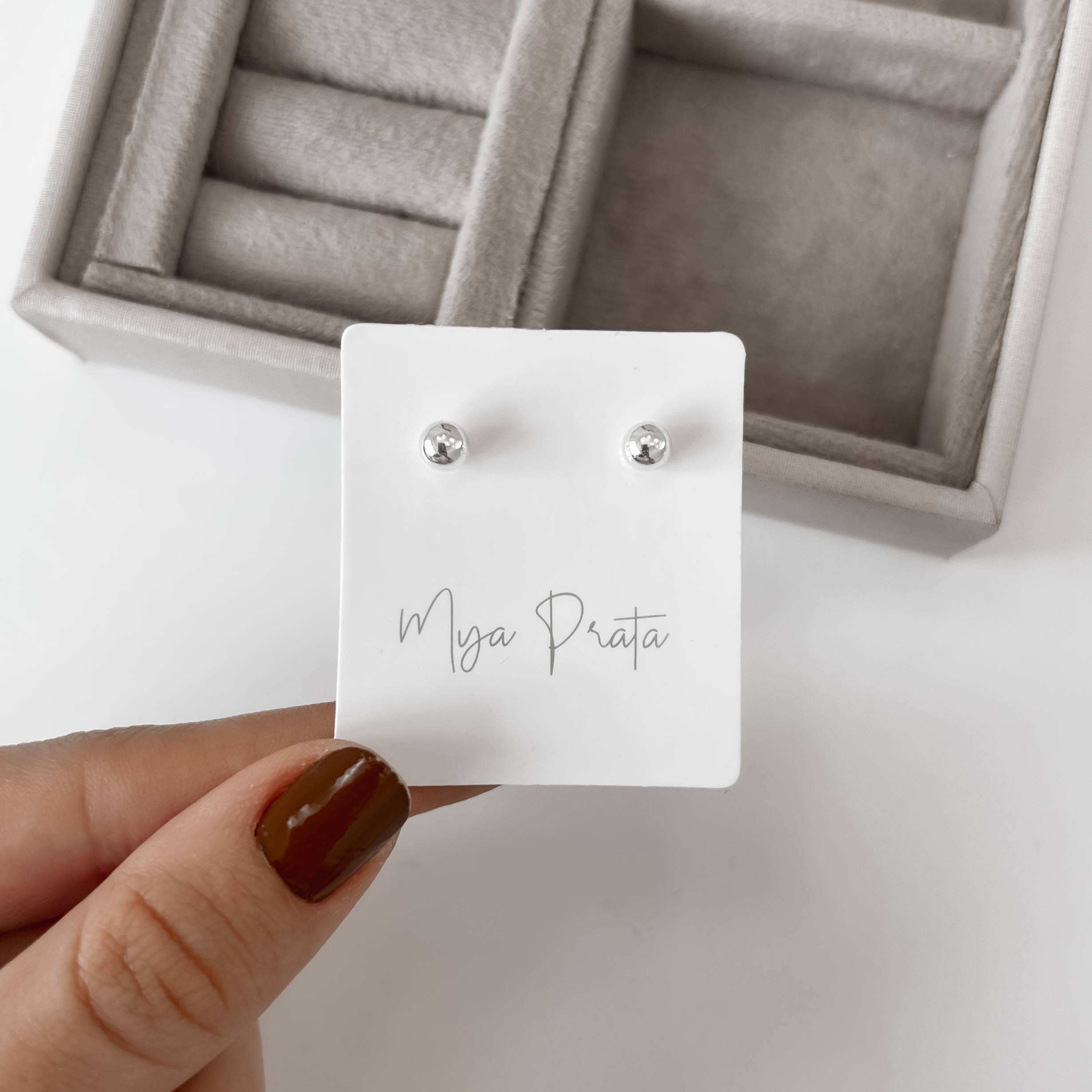 Imagem Secundária Brinco bola 5mm