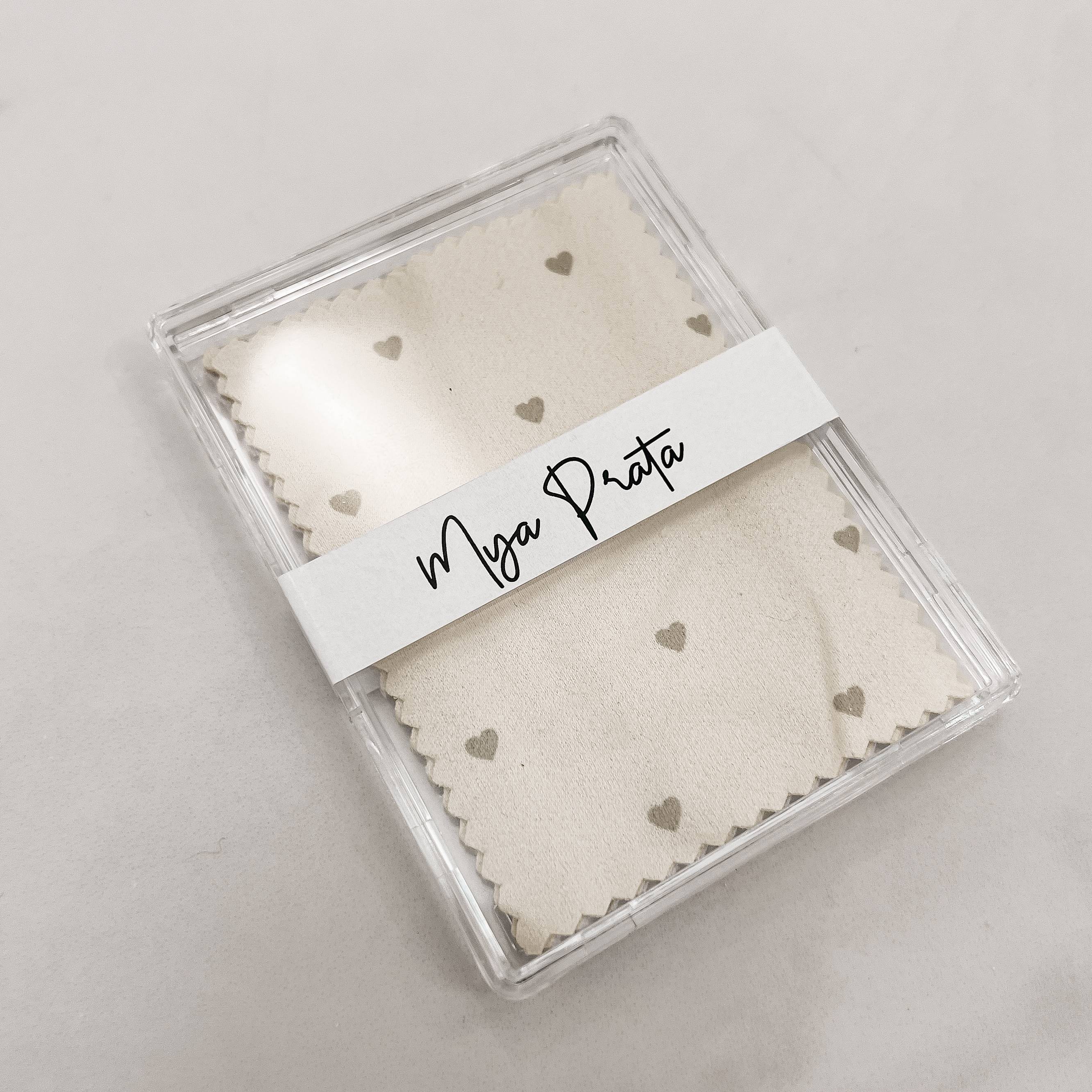 Flanelas limpa pratas 8,5x6cm c/5 und