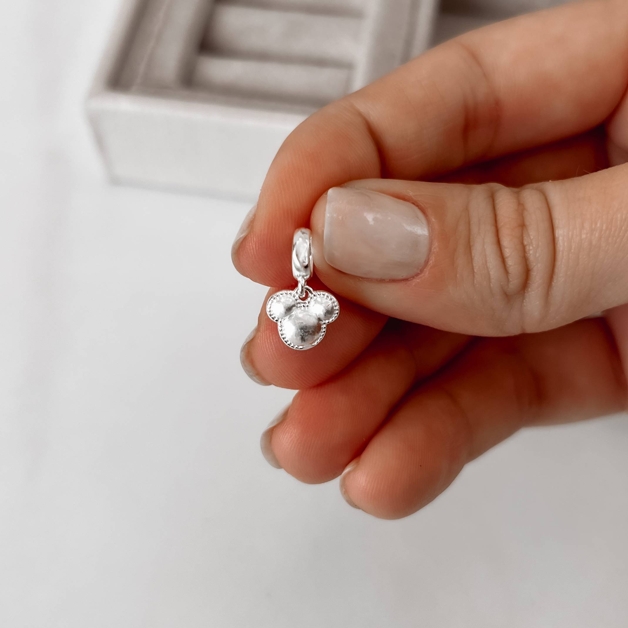 Berloque pingente Mickey 9mm