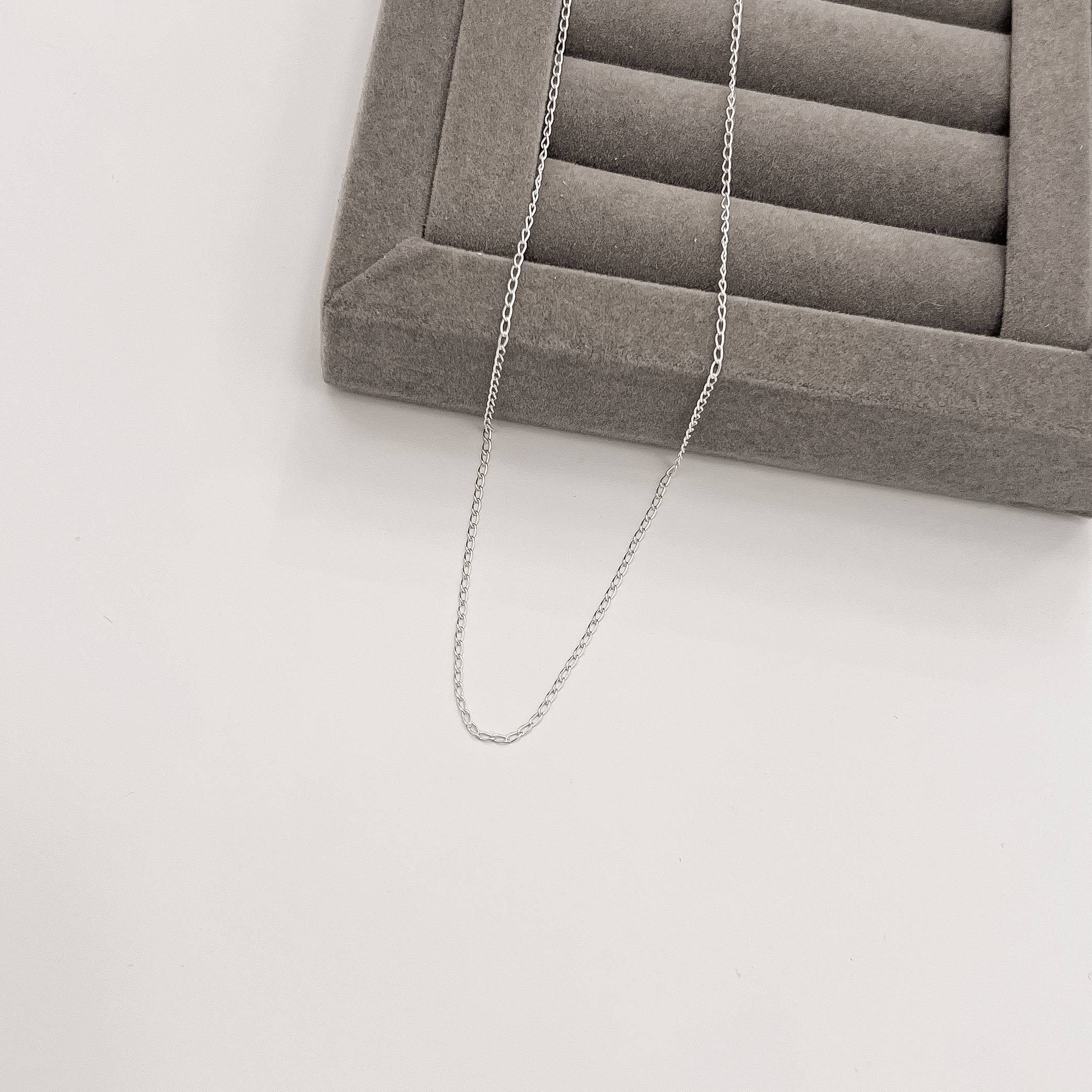 Imagem Secundária Choker corrente grumet 30+8cm