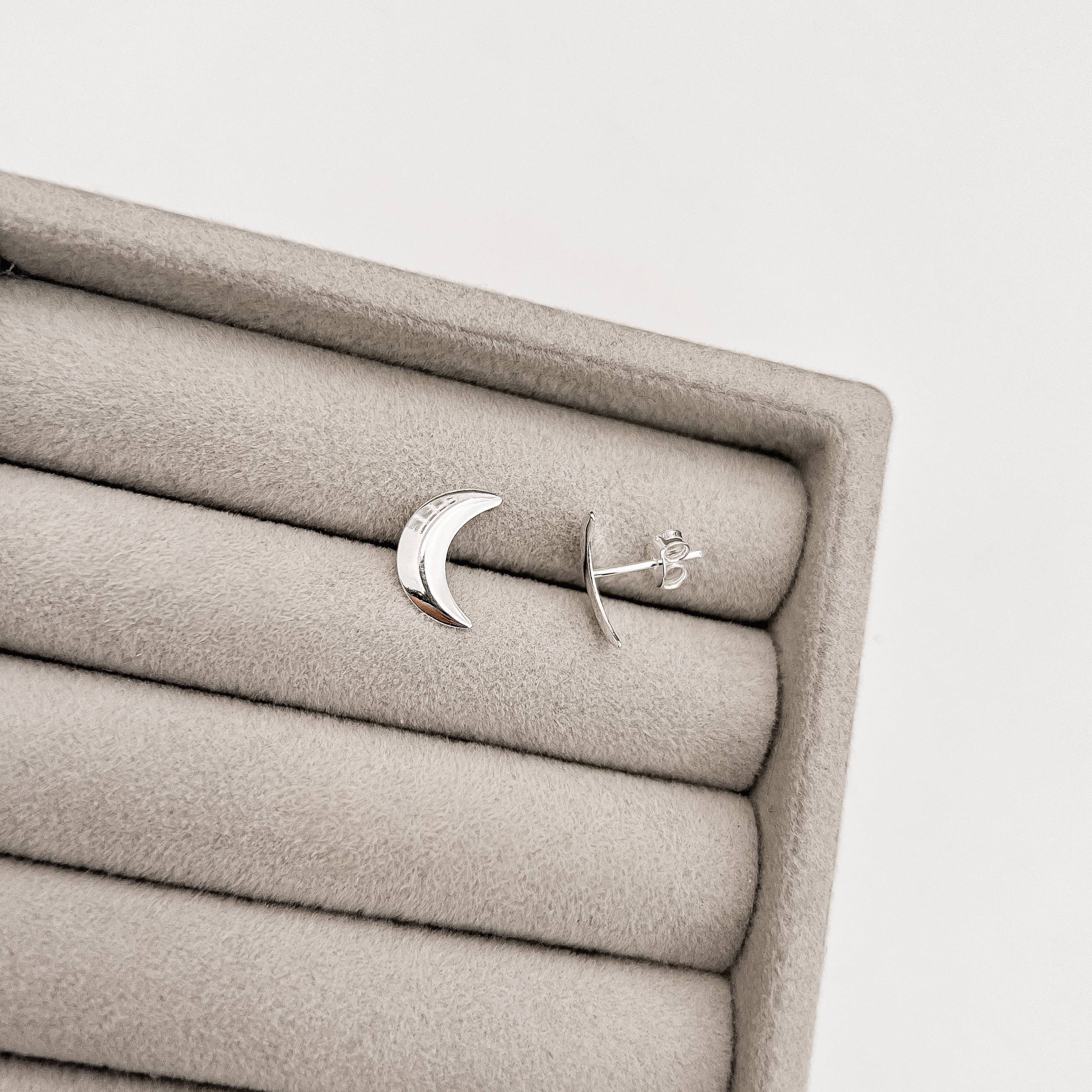 Imagem Secundária Brinco lua 12mm