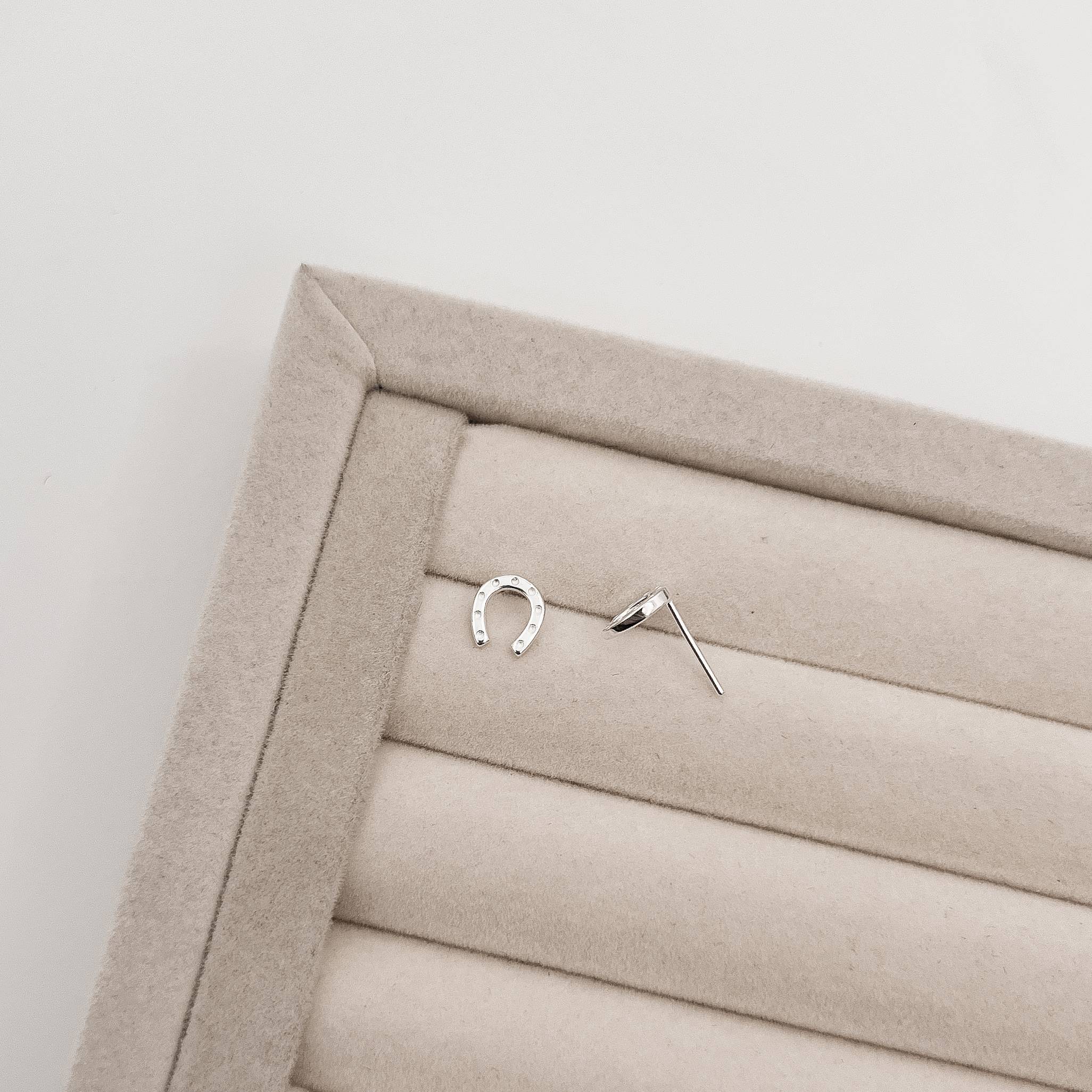 Imagem Secundária Brinco ferradura 8mm