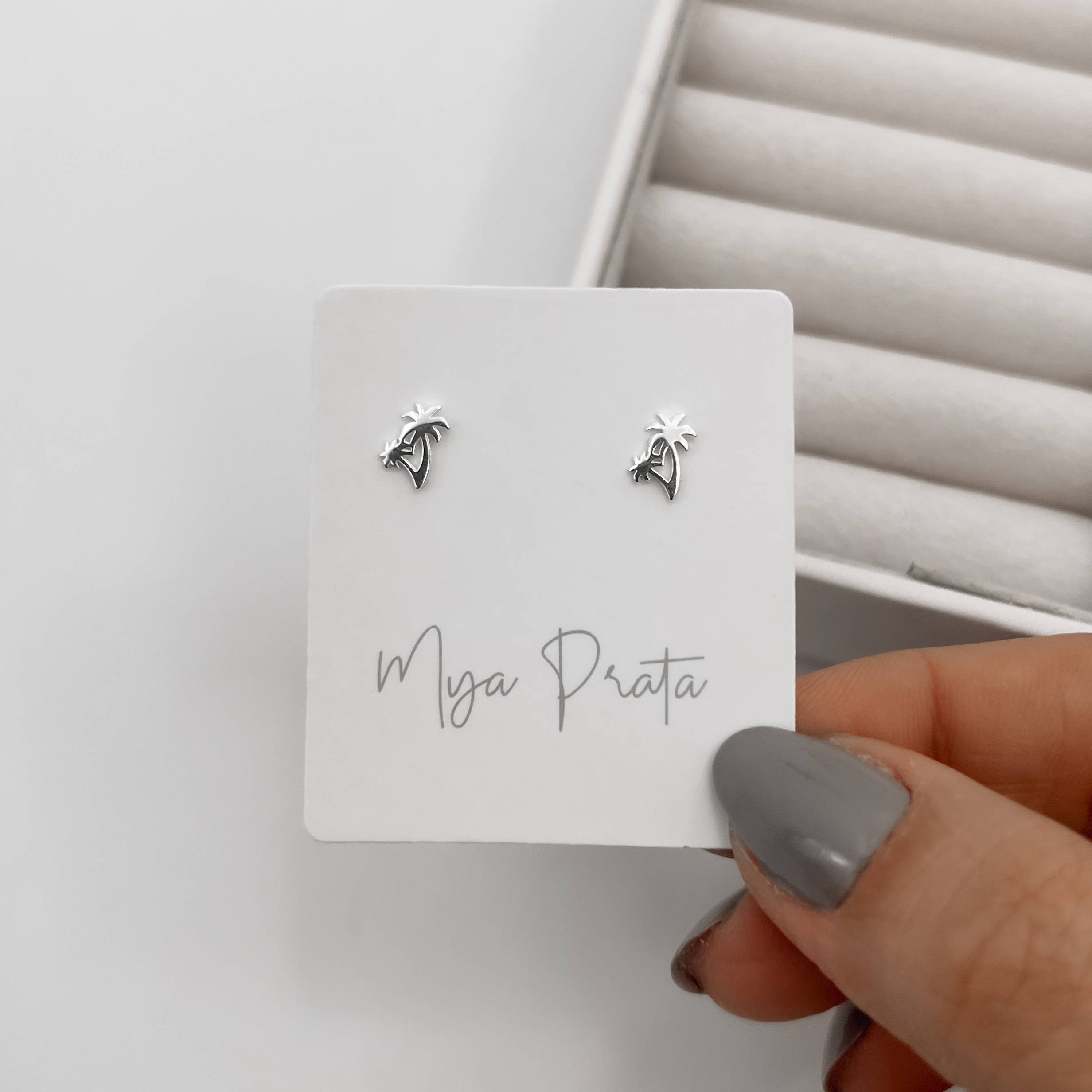 Imagem Brinco coqueiros 7mm