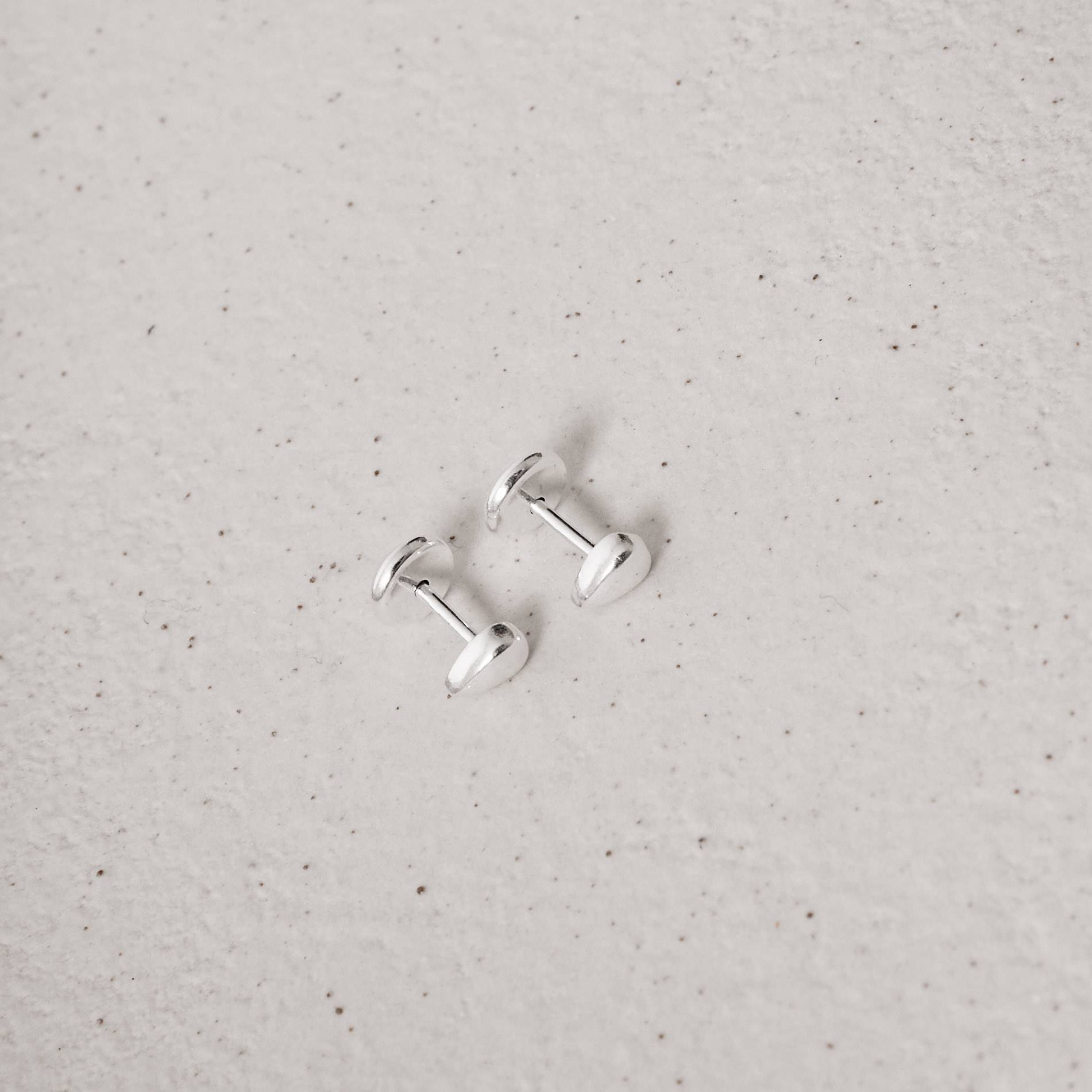 Imagem Secundária Brinco infantil gota 5mm tarraxa baby