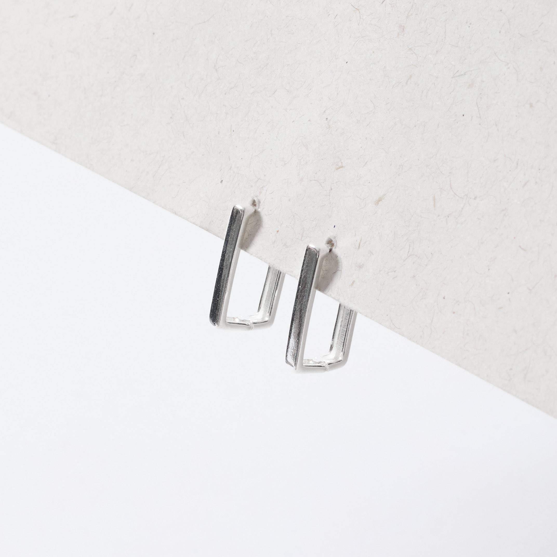 Imagem Secundária Argola click retangular 16mm lisa