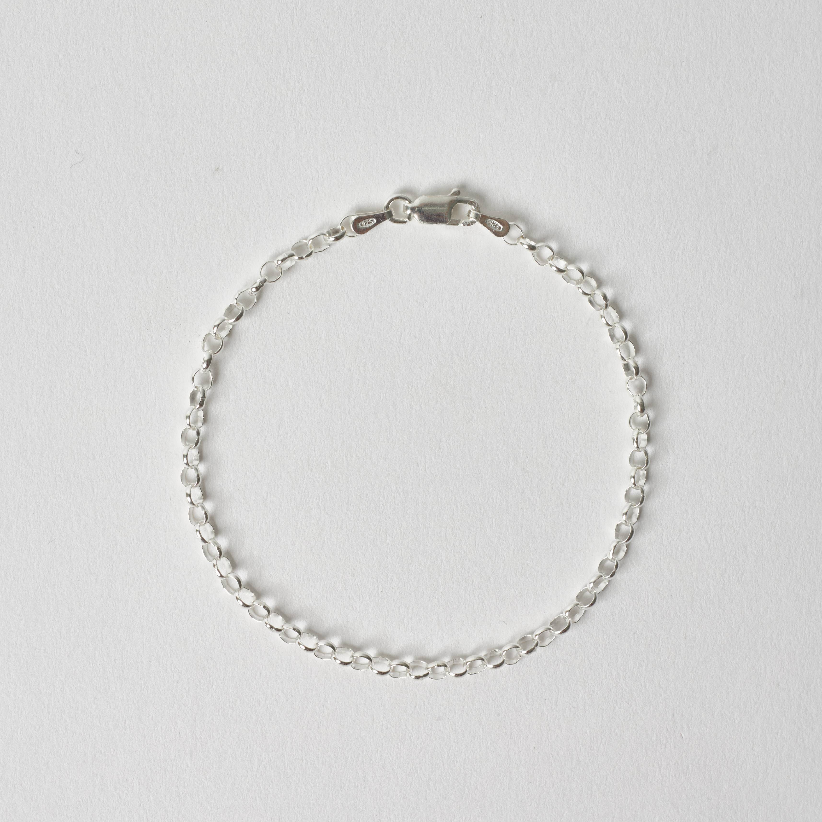 Pulseira corrente elo português 3.0 19cm