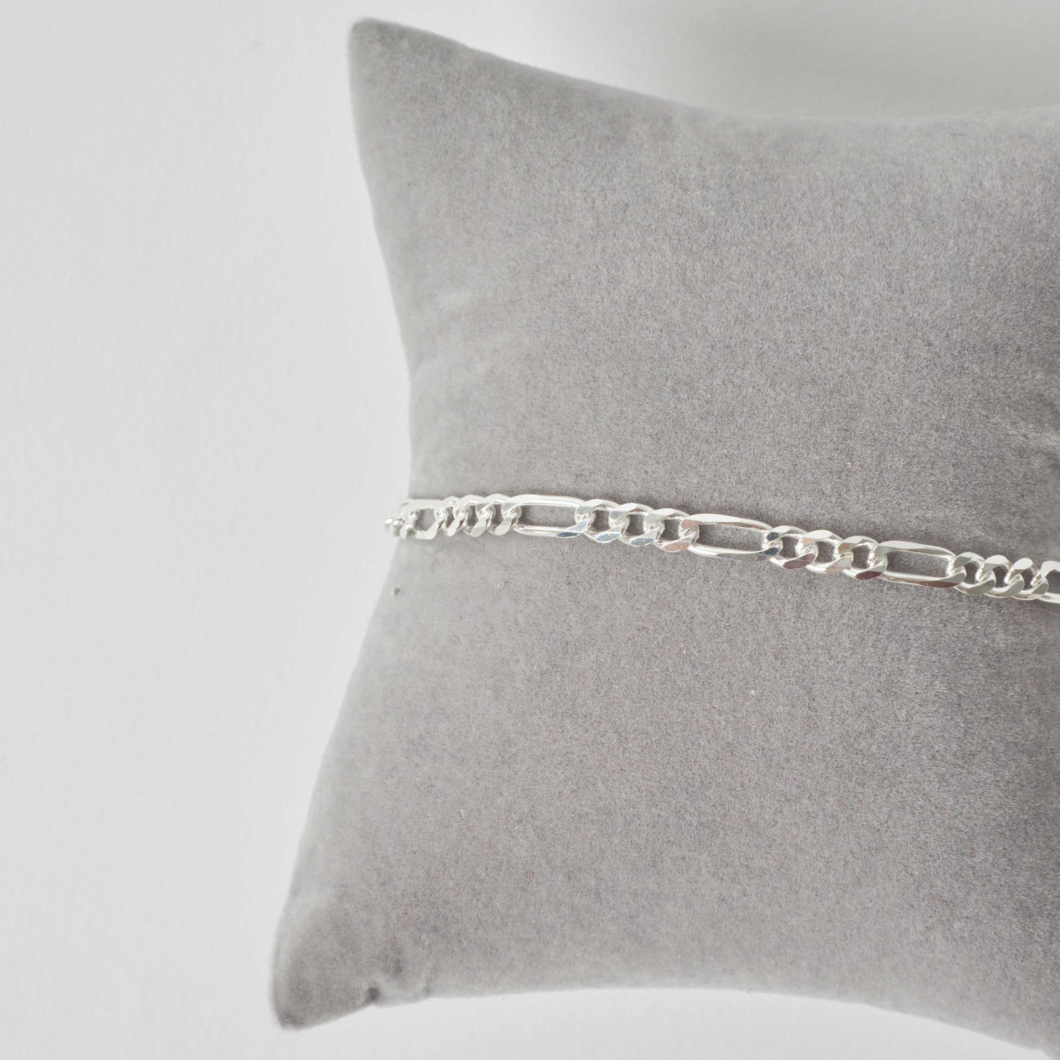 Pulseira corrente 3x1 flat 3.6 21cm