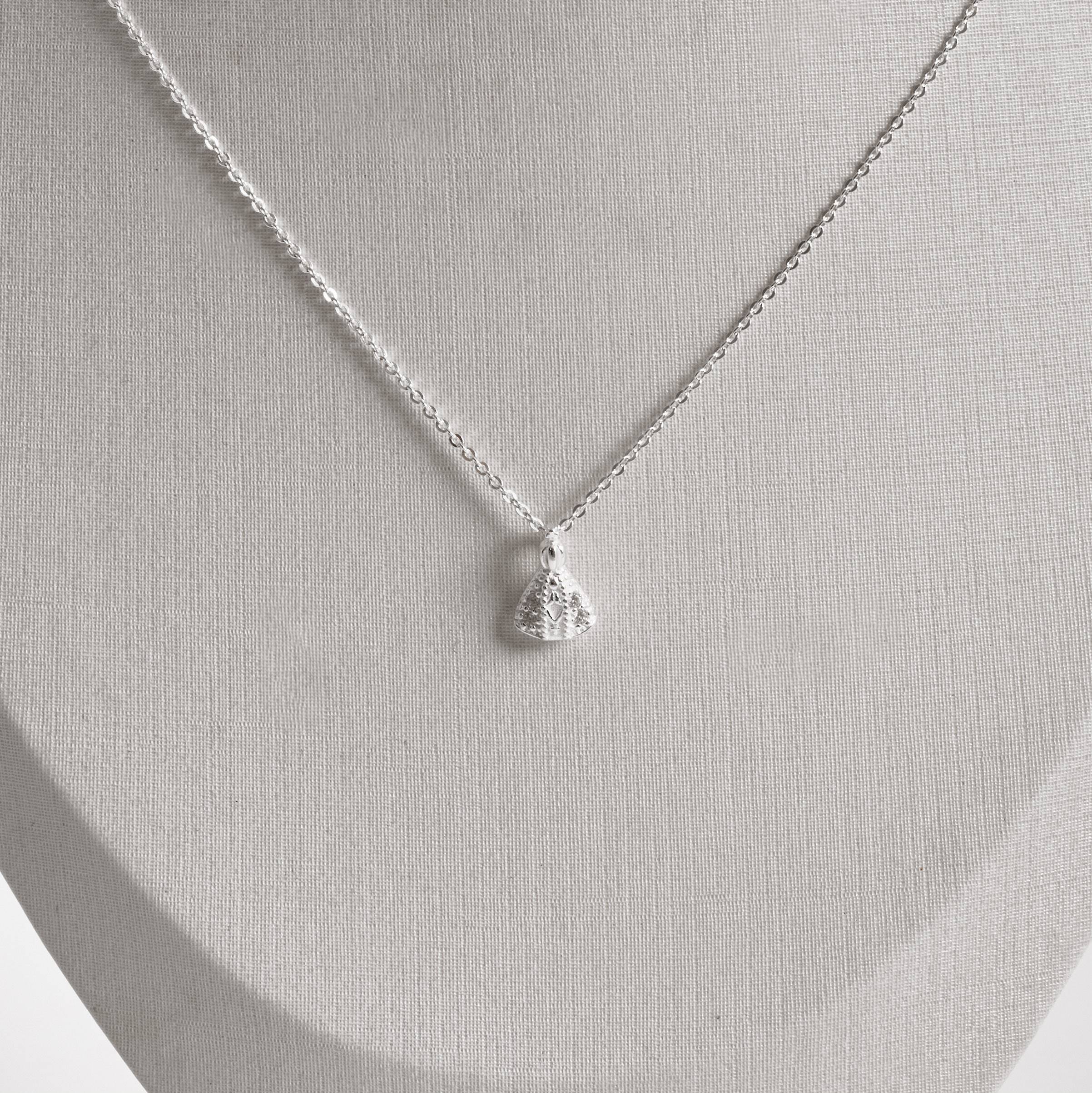 Imagem Colar Nsa. Sra. Aparecida cravejada 11mm corrente cadeadinho 45cm