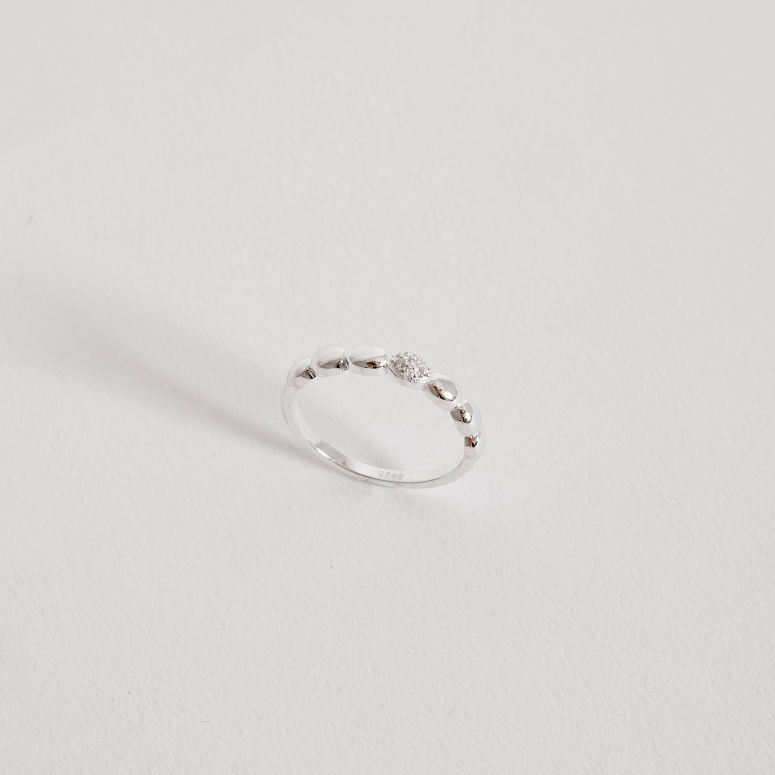 Imagem Anel gomos com cravejado