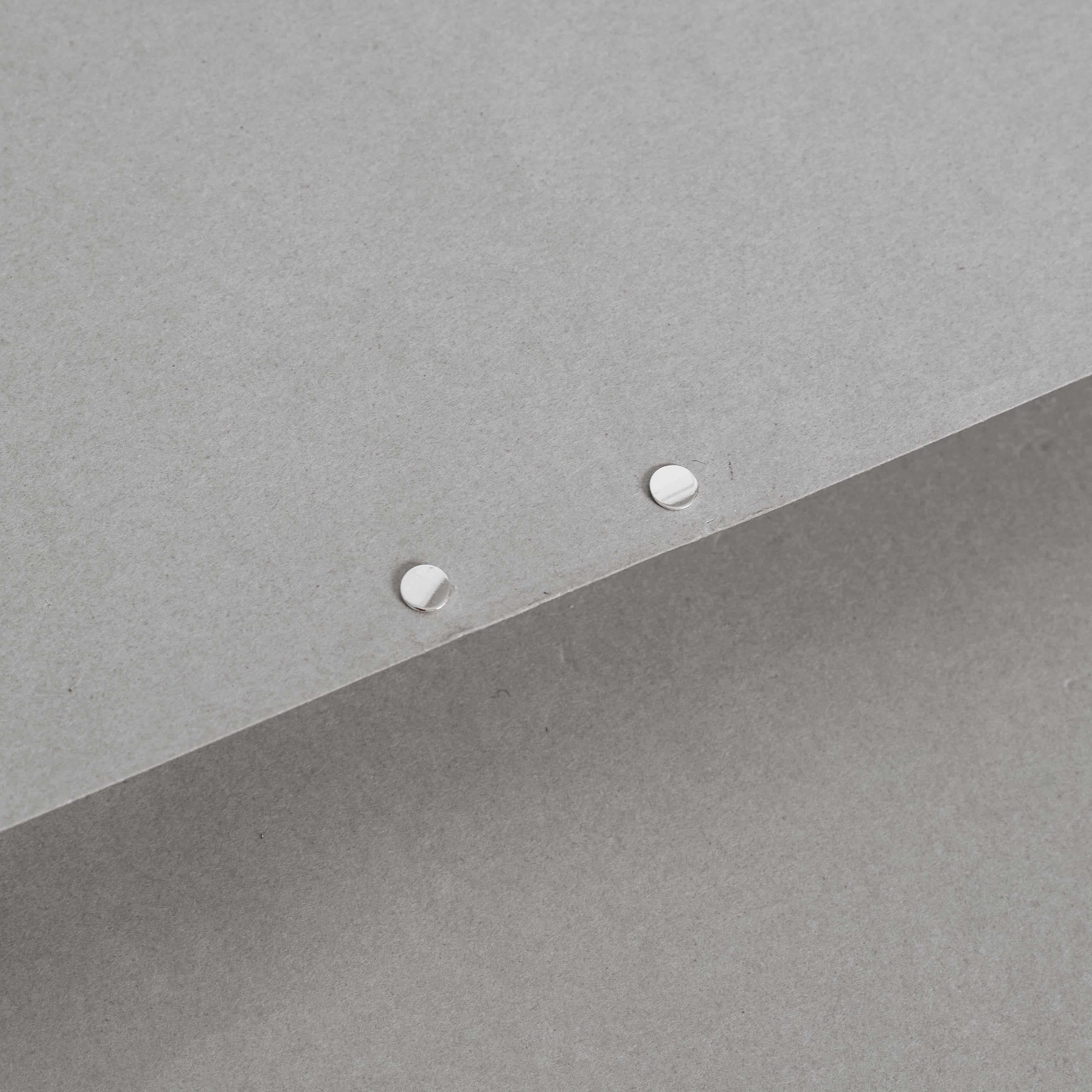 Brinco círculo liso 4mm