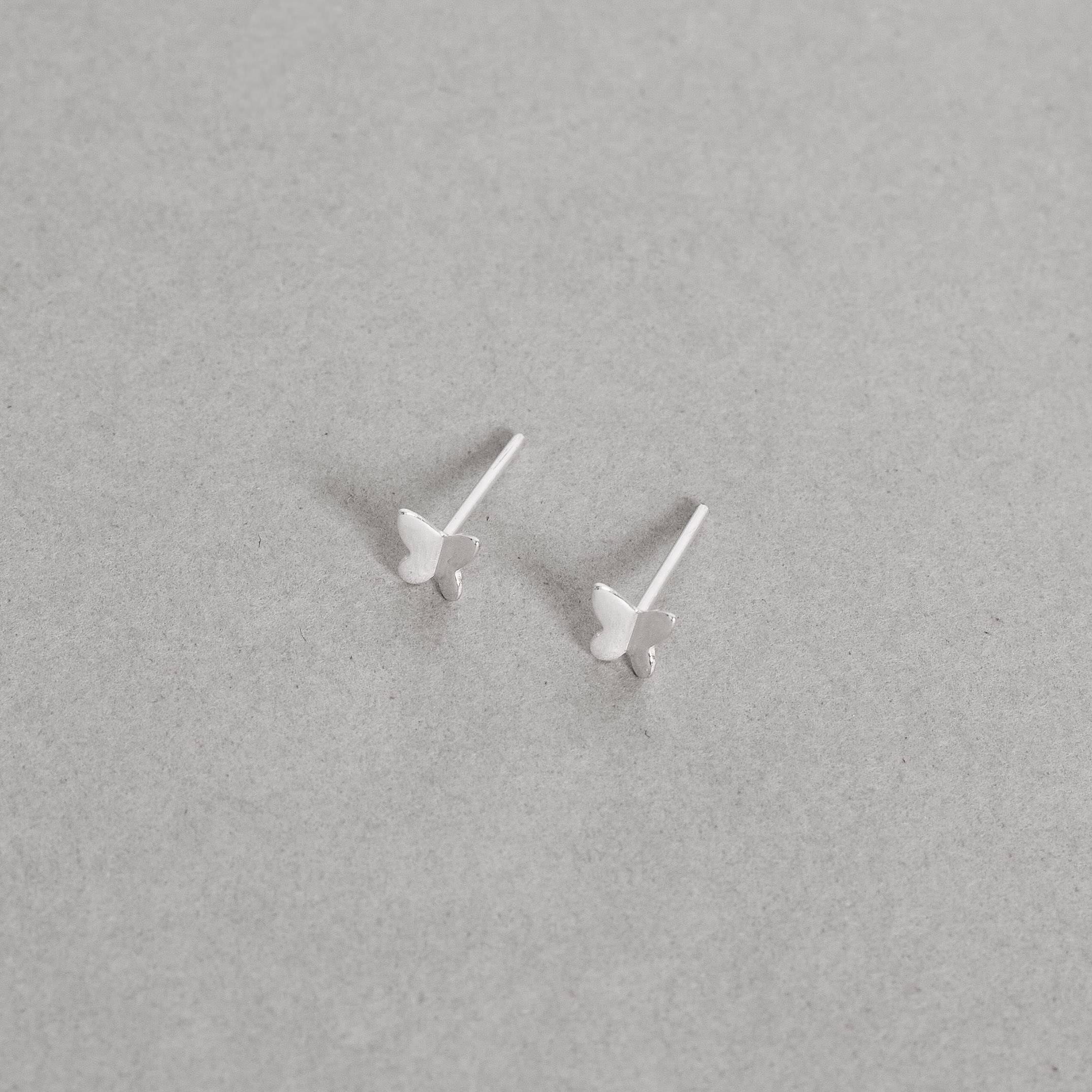 Brinco borboleta vinco 5mm