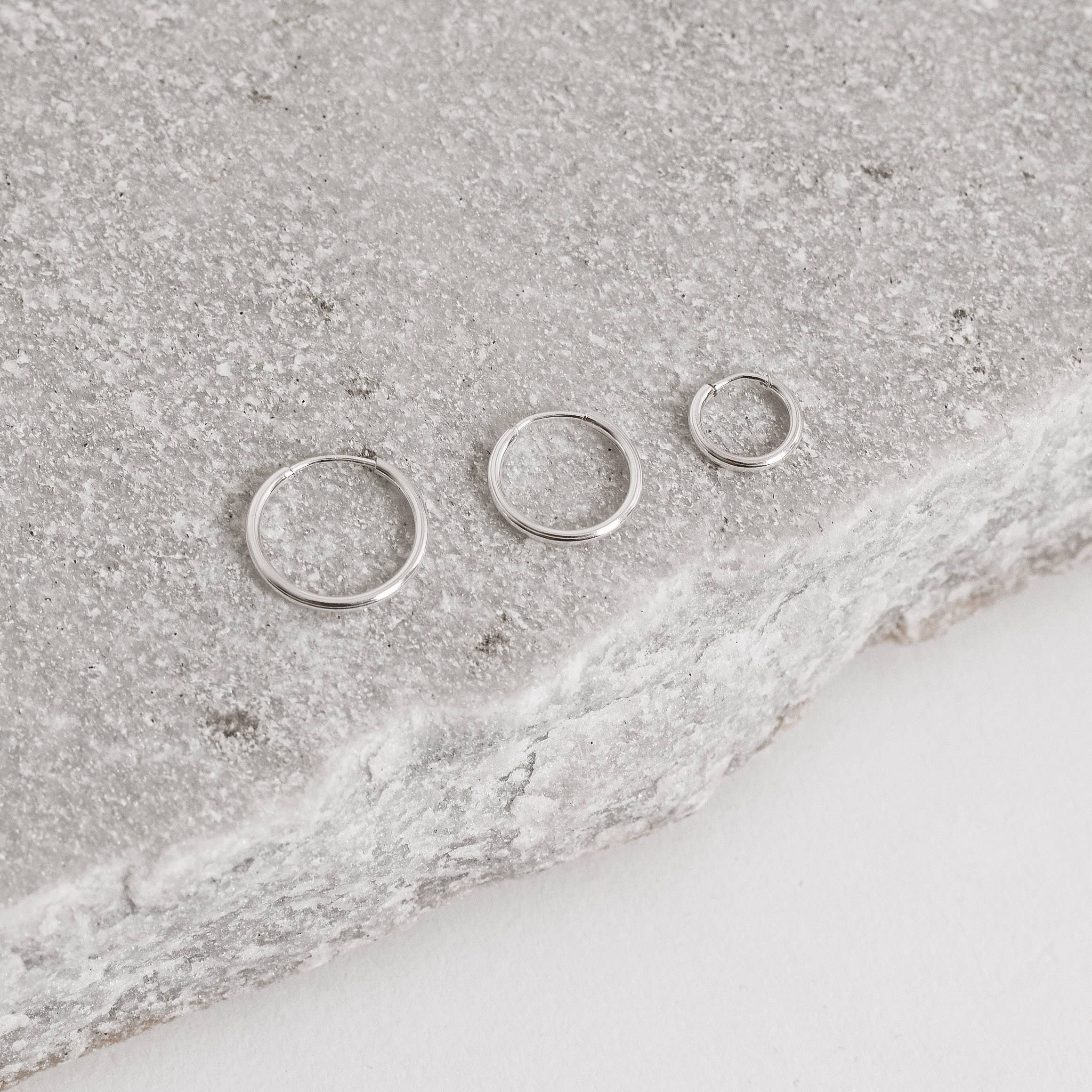 Trio argolas 8, 10 e 12mm