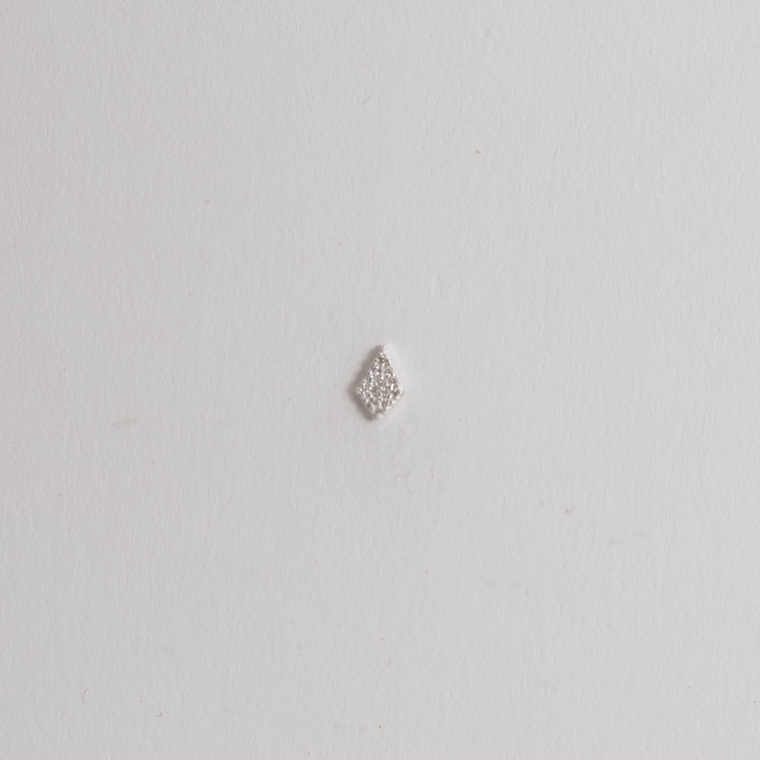 Piercing haste balão cravejado 7mm