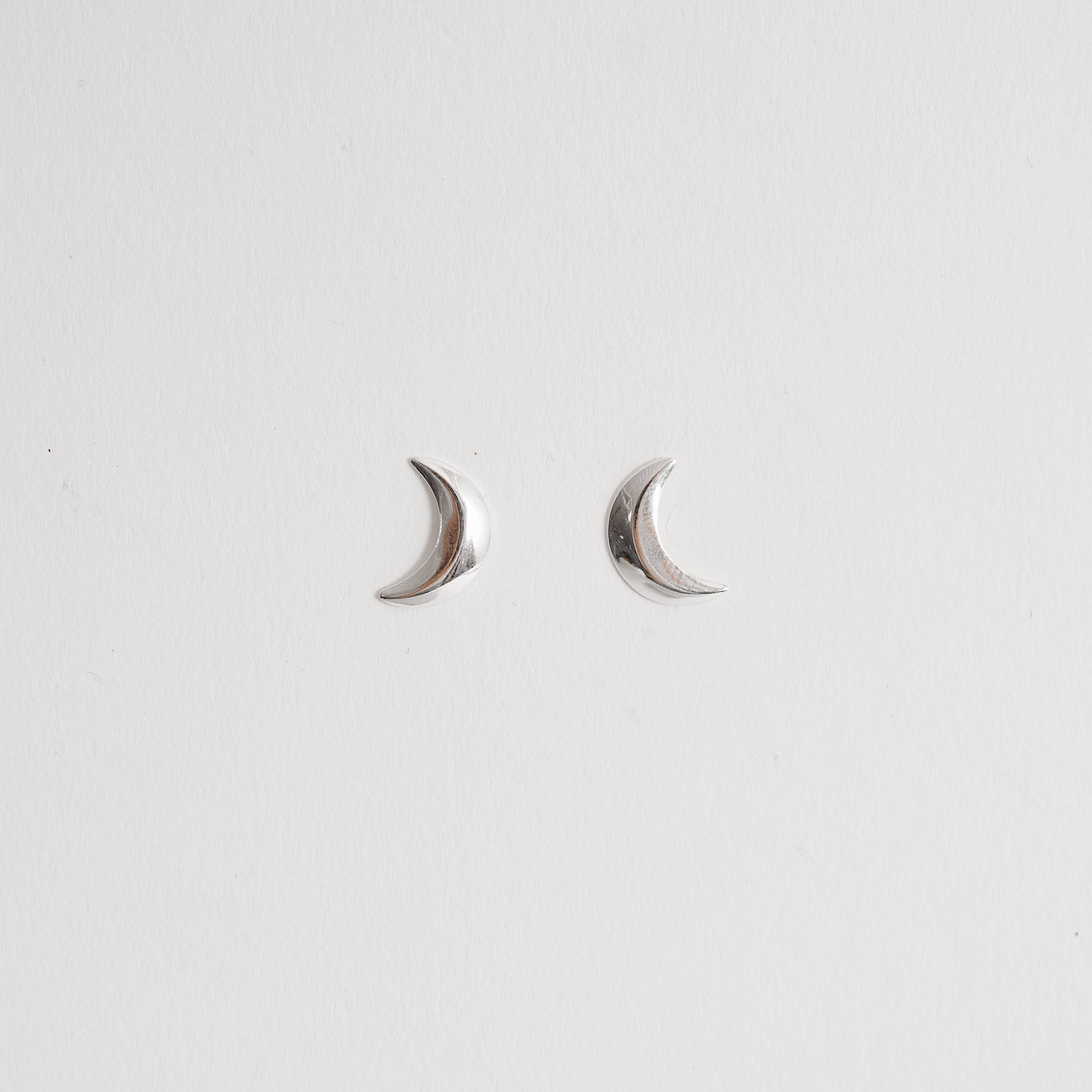 Imagem Secundária Brinco lua 12mm