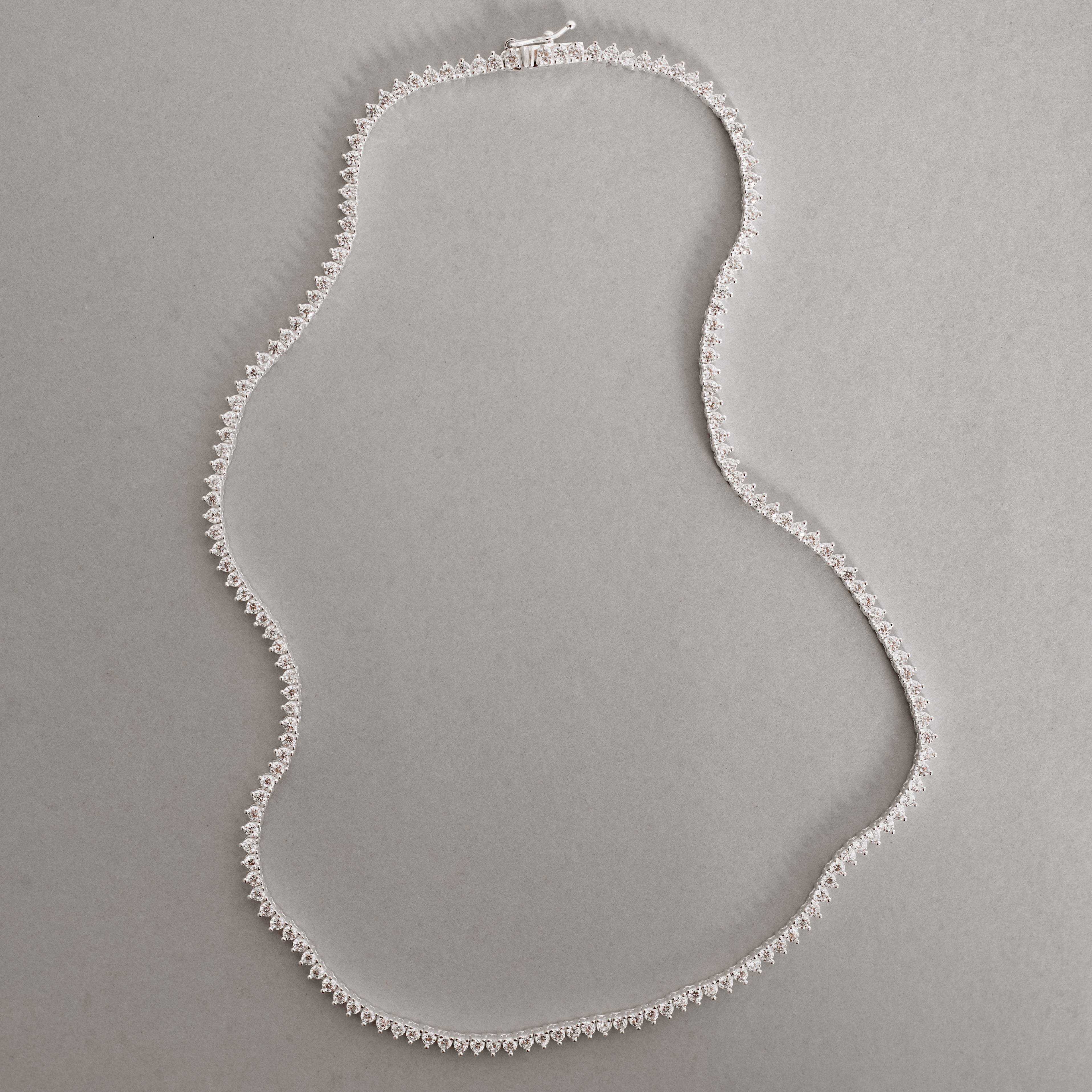 Imagem Secundária Colar Riviera 3 pontas 2.9 40cm fecho gaveta