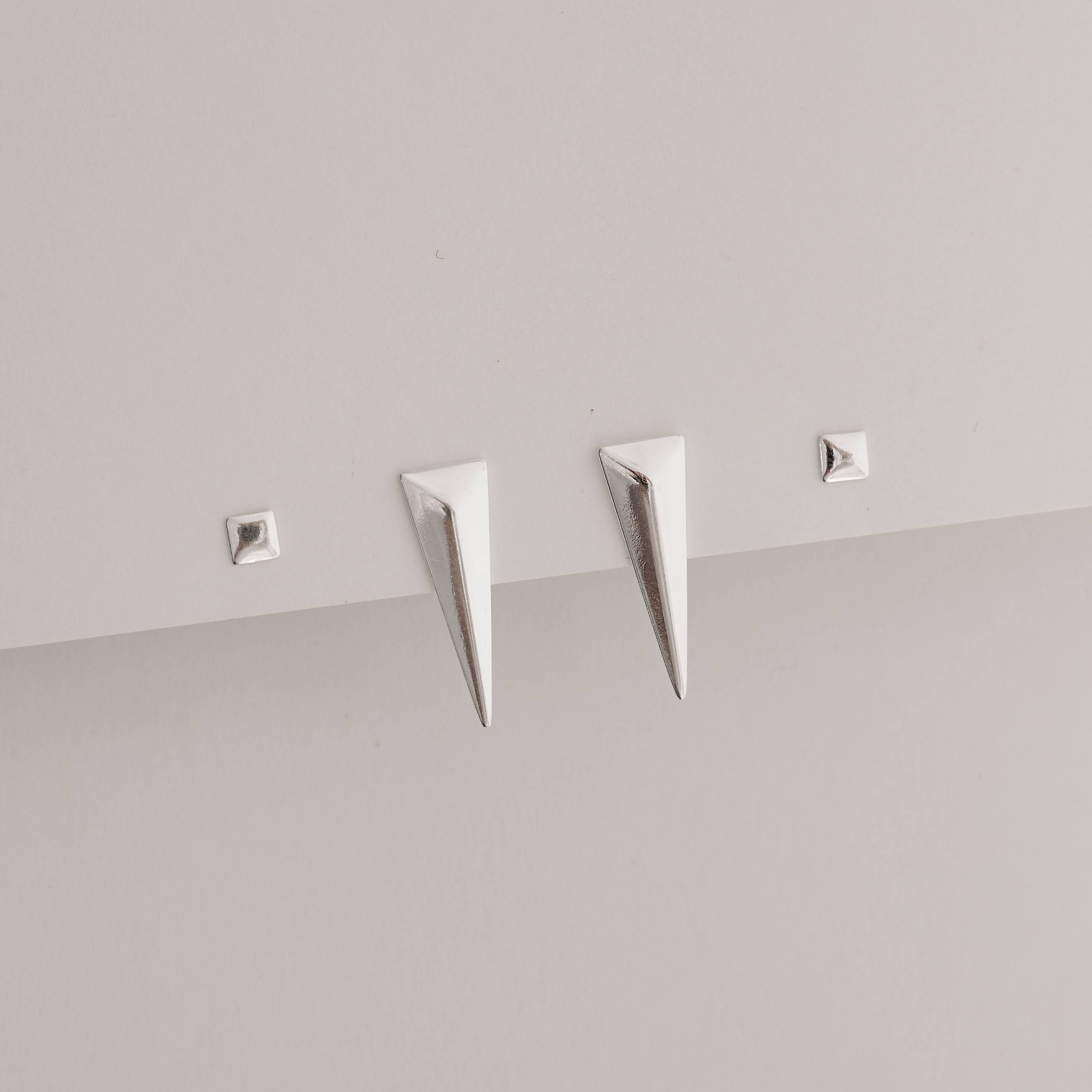 Dupla quadrado 3mm e triângulo isósceles 19mm