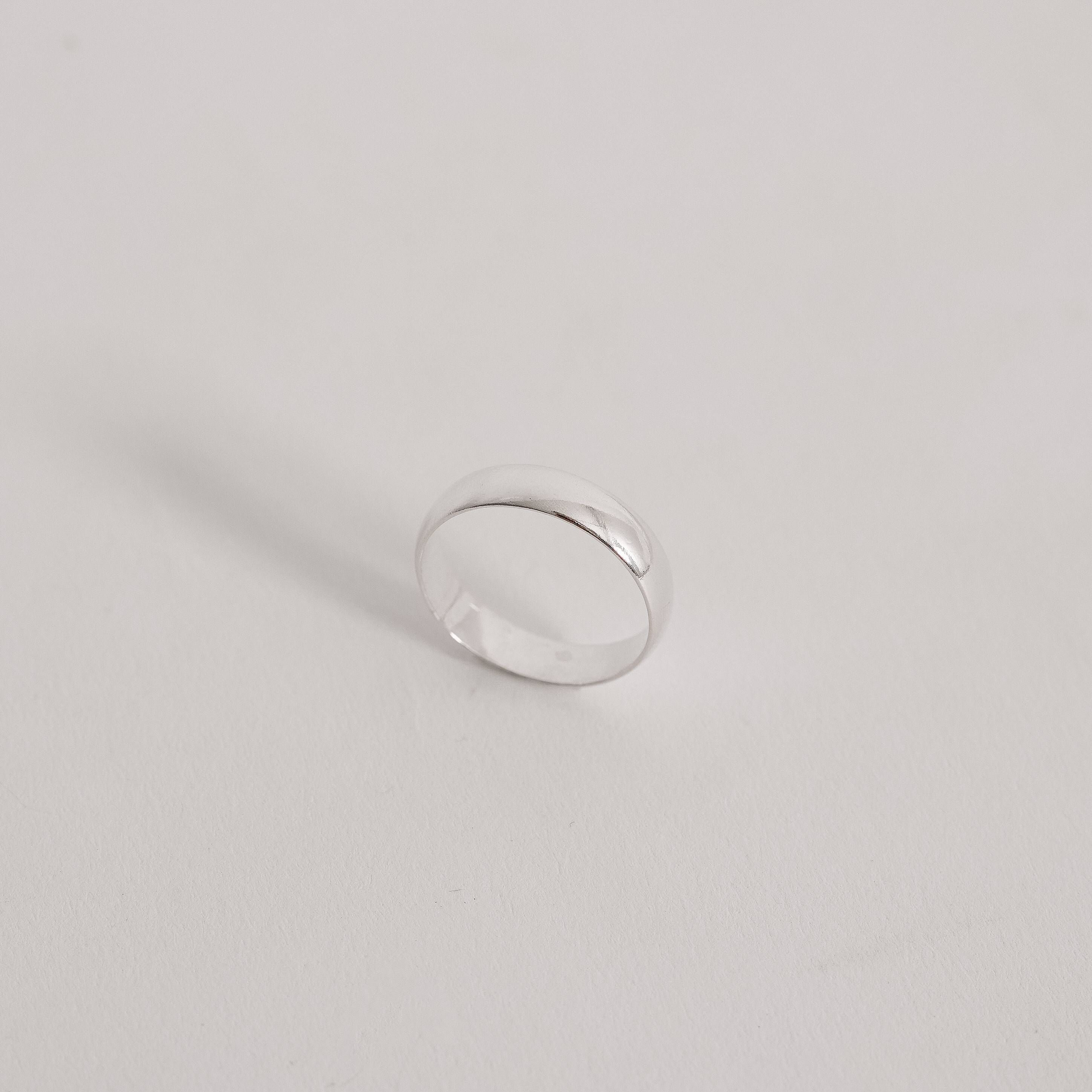 Imagem Aliança fio meia cana 4mm