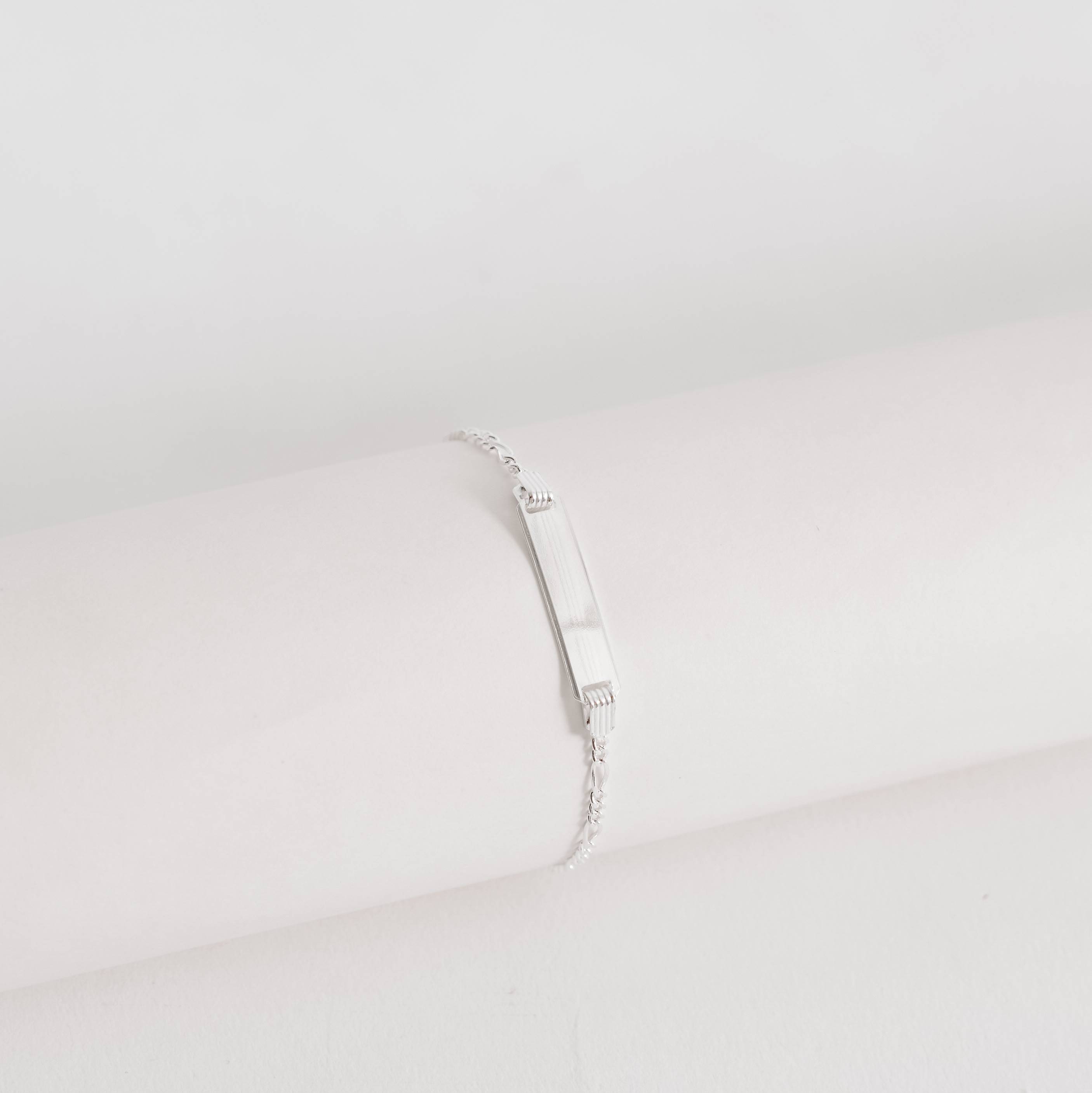 Imagem Pulseira infantil 3x1 com placa 14cm