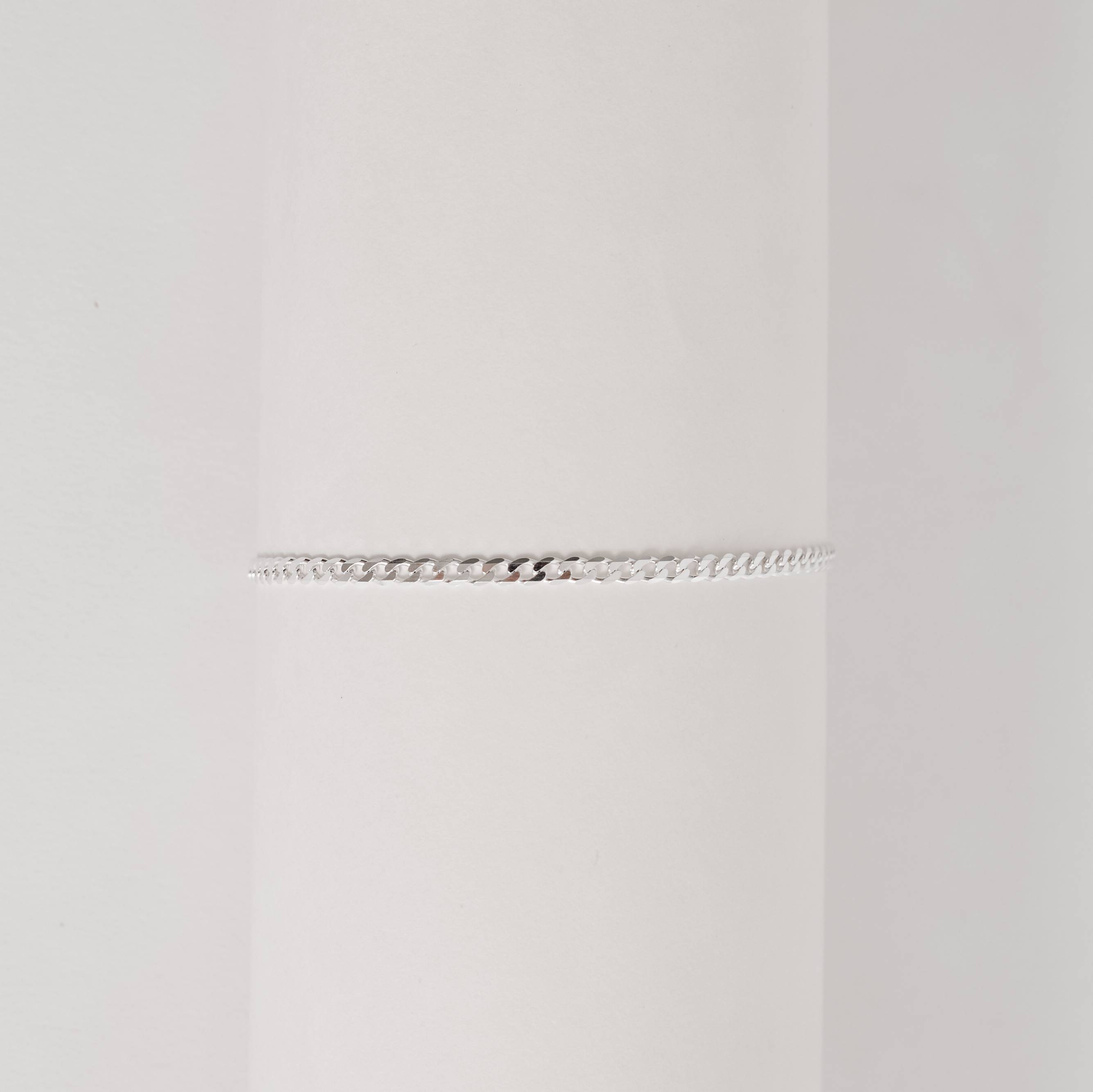 Pulseira corrente grumet 3.0  21cm