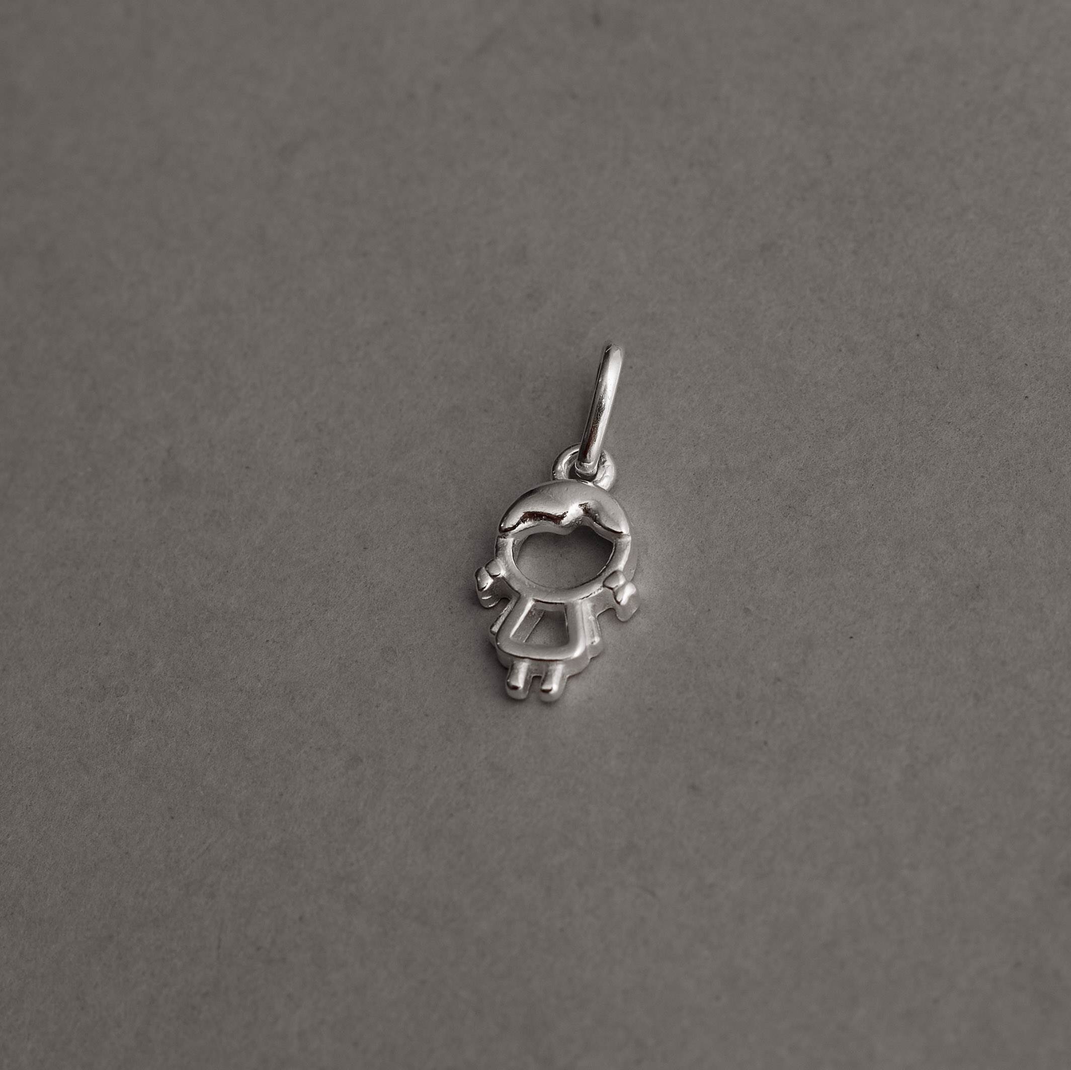 Imagem Secundária Pingente menina 11mm