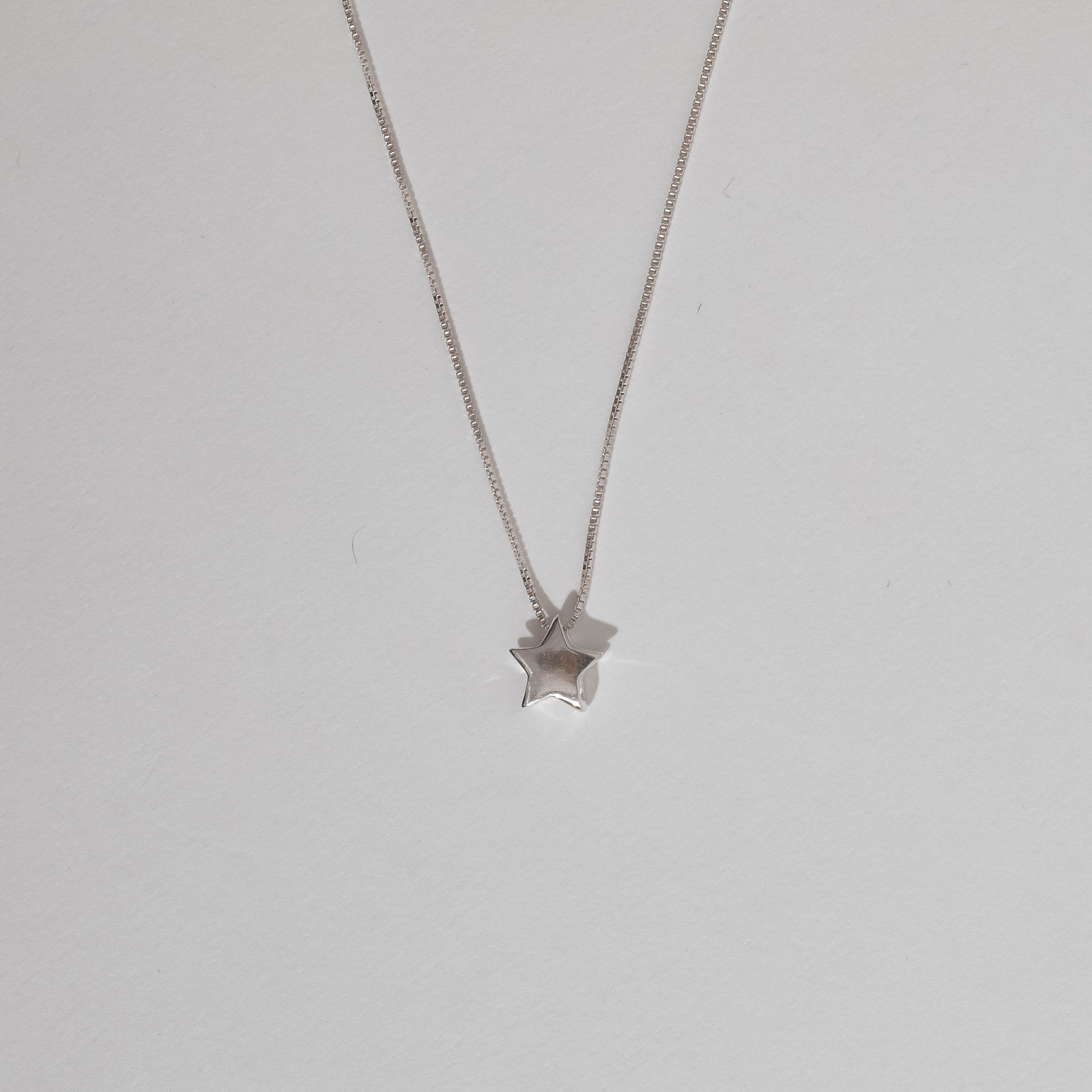 Imagem Colar estrela 8mm 40cm
