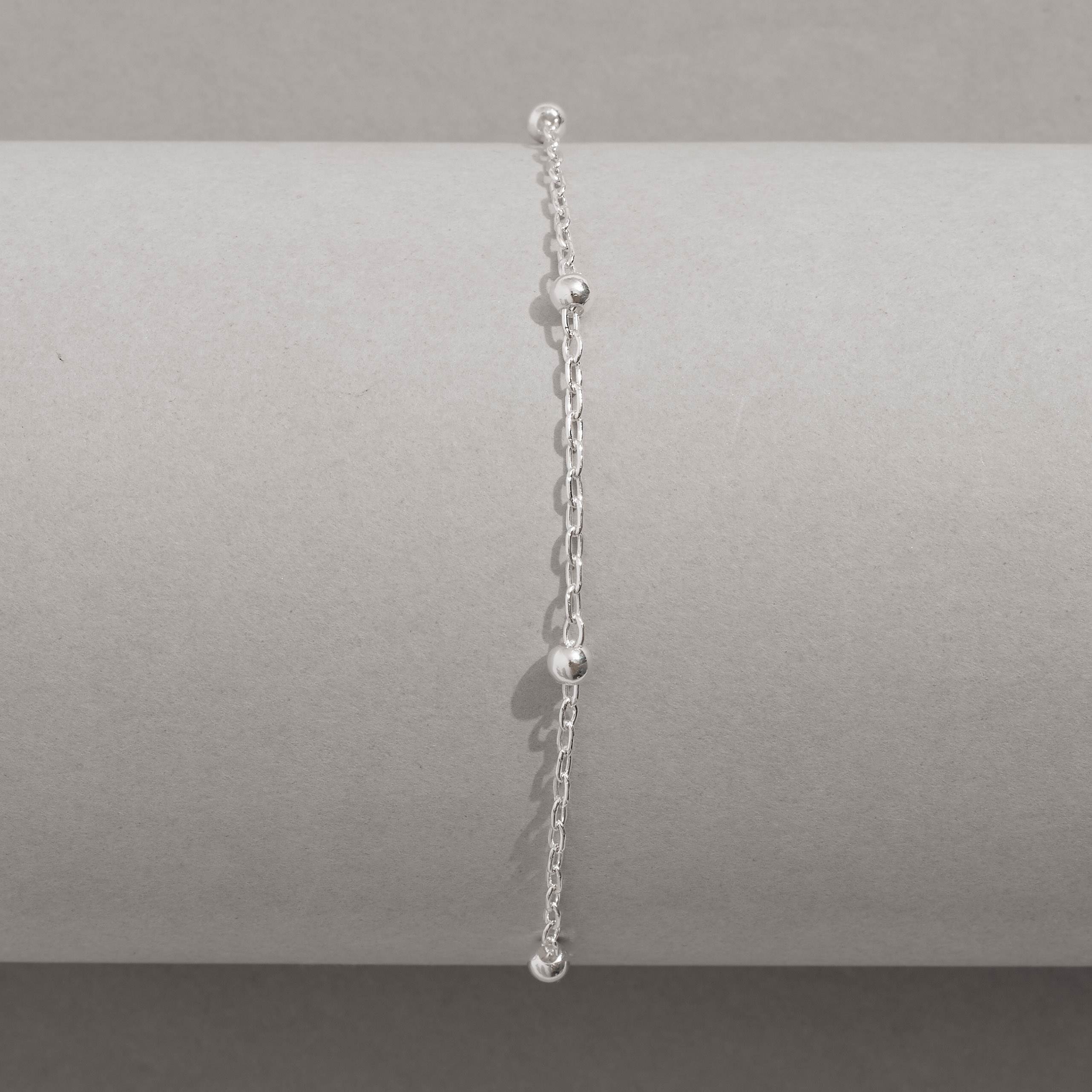 Imagem Secundária Pulseira entremeio bolas 4mm corrente cartier 18,5cm