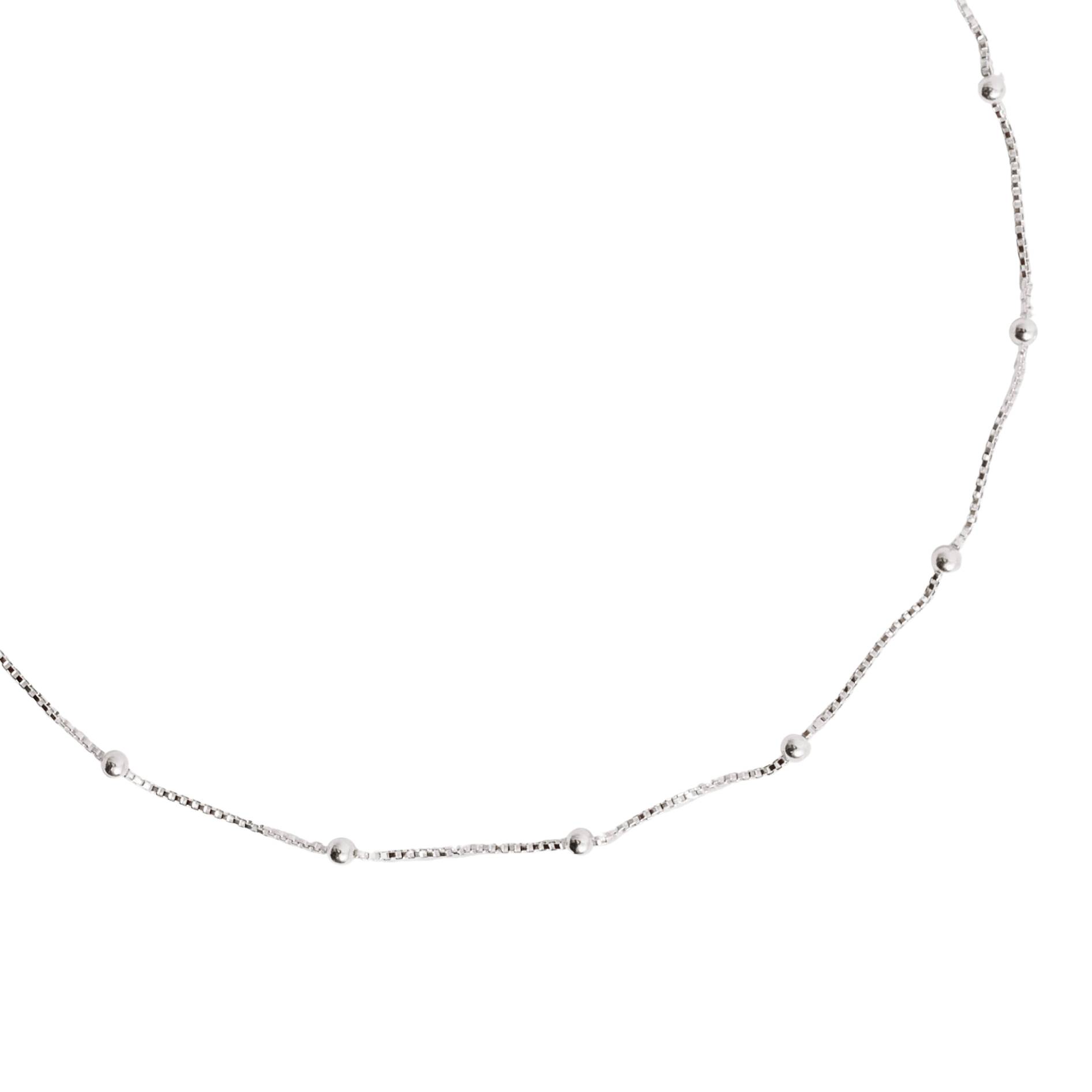 Imagem Pulseira veneziana v12 com bolas 2mm 19cm