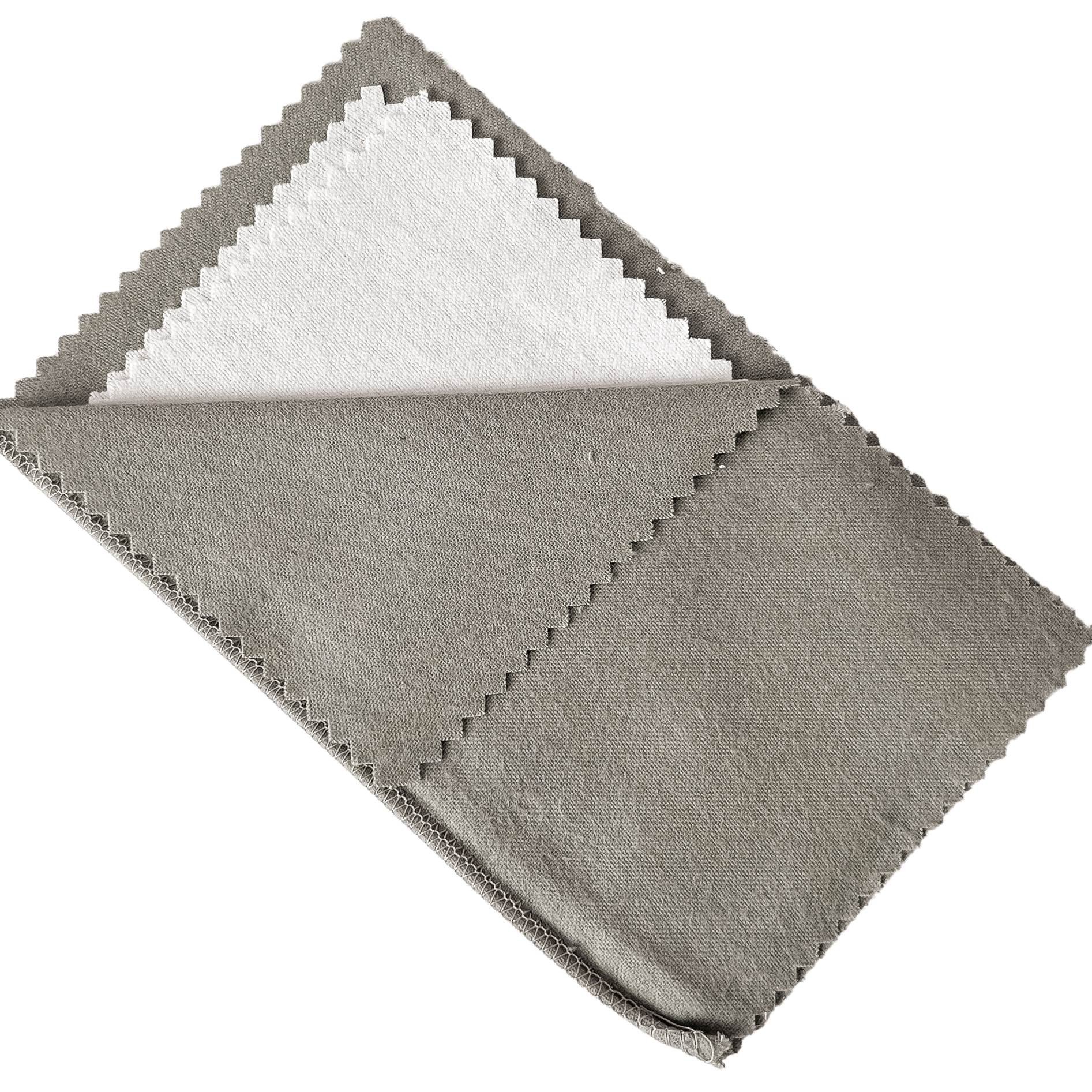 Flanela limpa pratas cinza 20x13cm