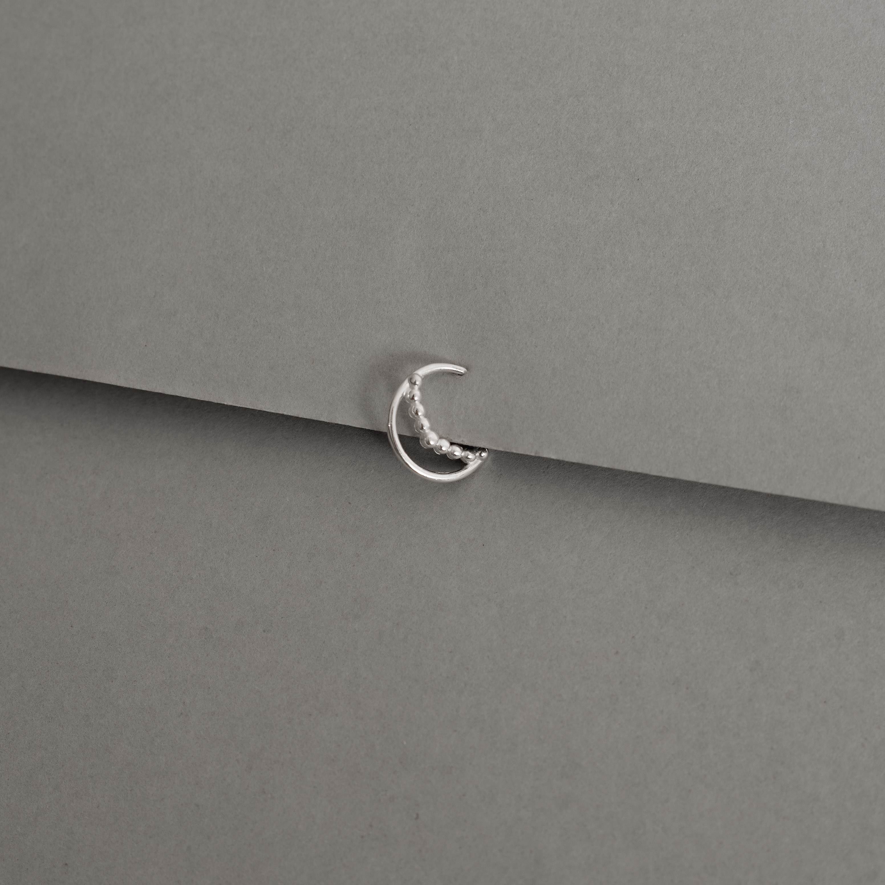 Imagem Secundária Piercing argola detalhe fio bolinhas 11mm