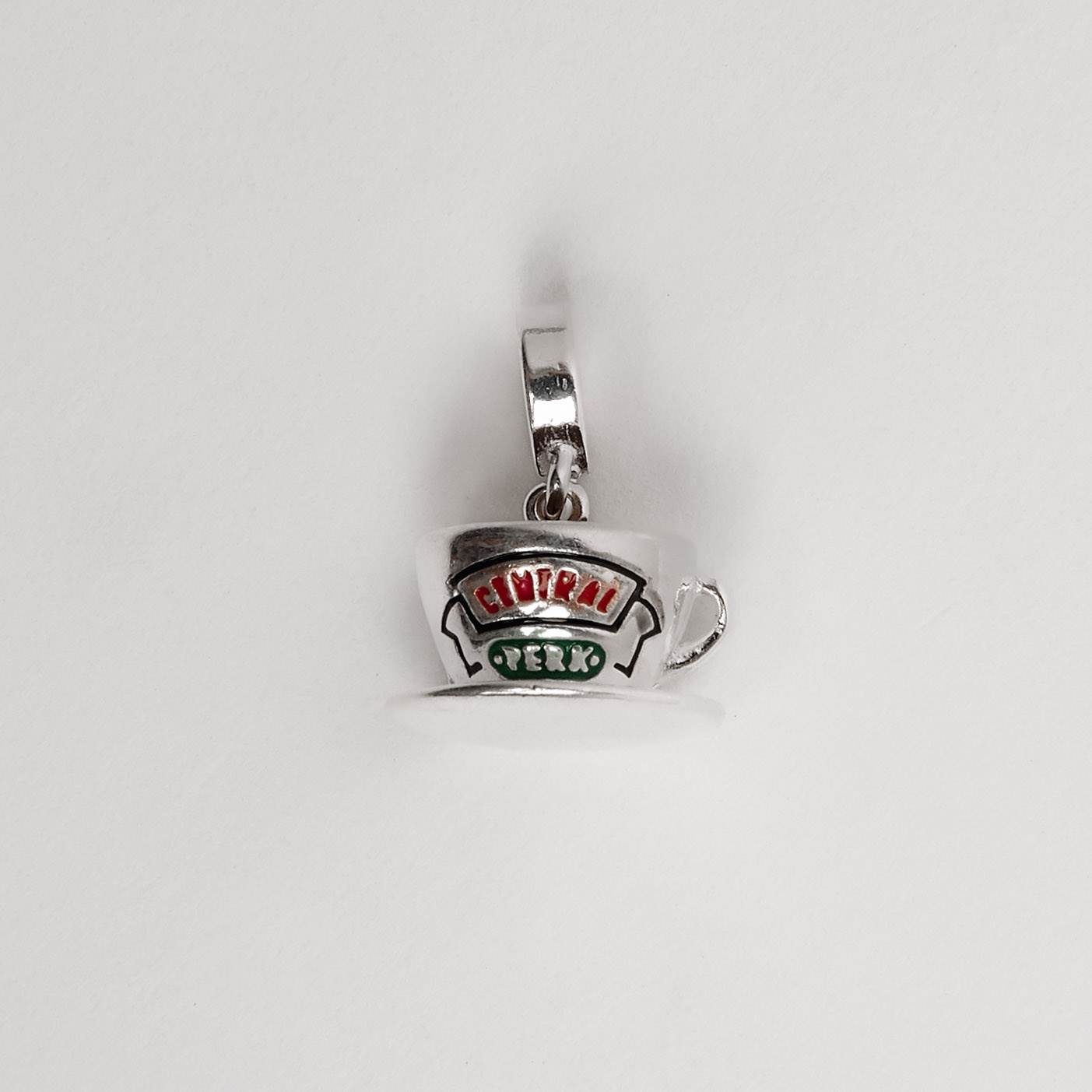 Imagem Berloque pingente xícara de café Central Perk Friends 13mm resina