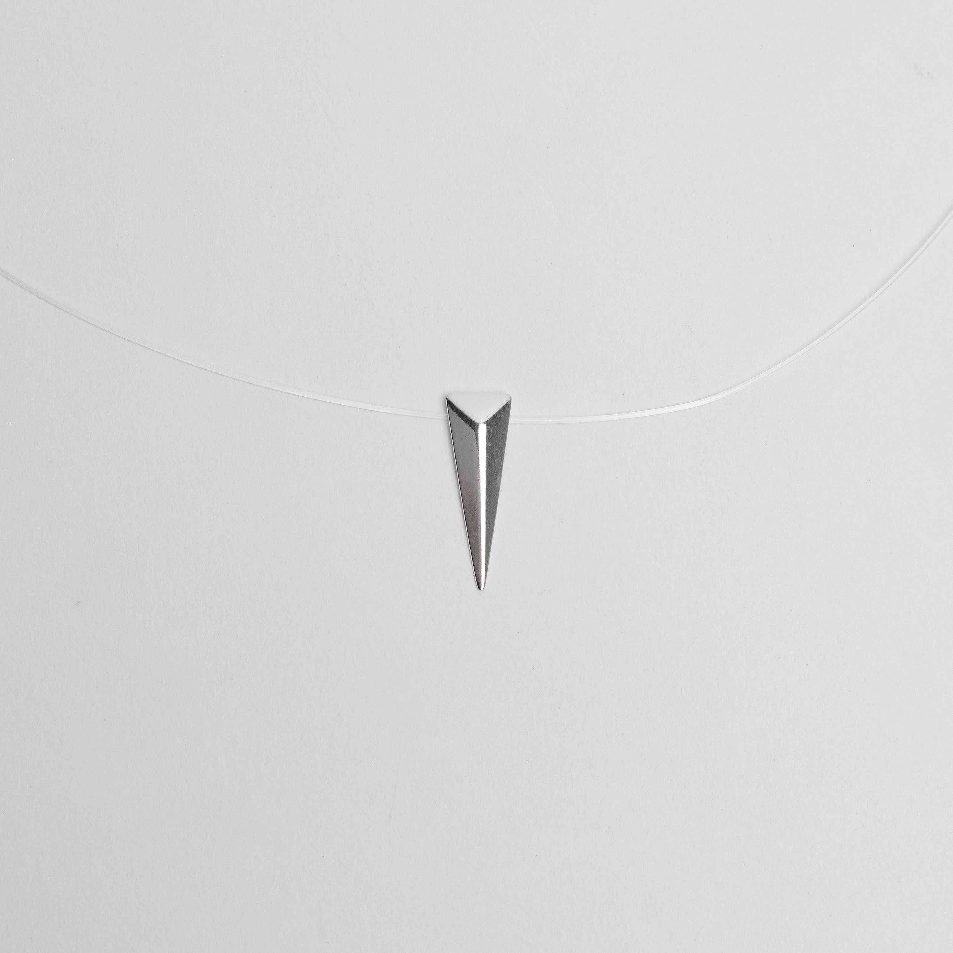 Imagem Colar nylon triângulo isósceles 19mm 40cm