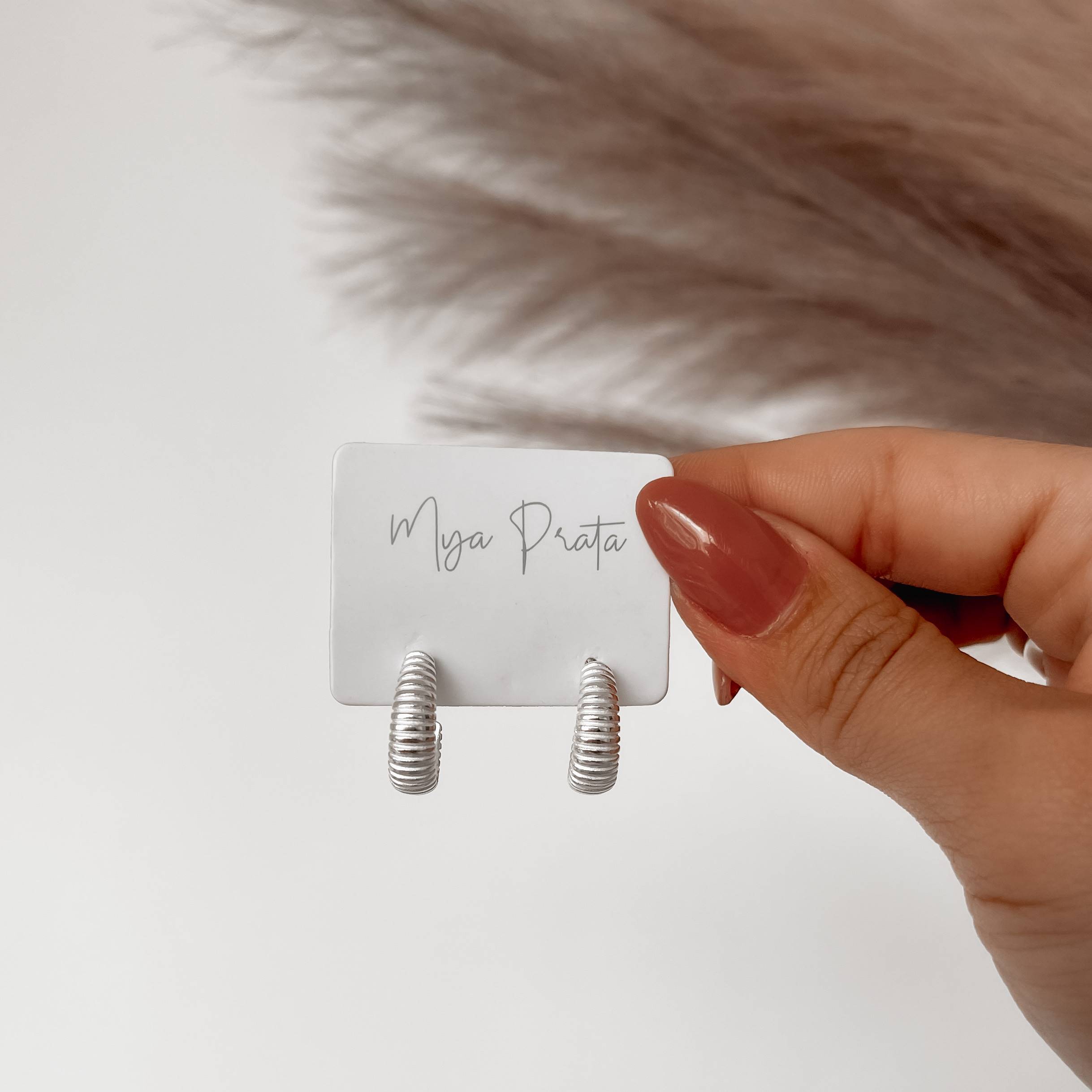 Imagem Argola detalhe riscado 16mm tarraxa