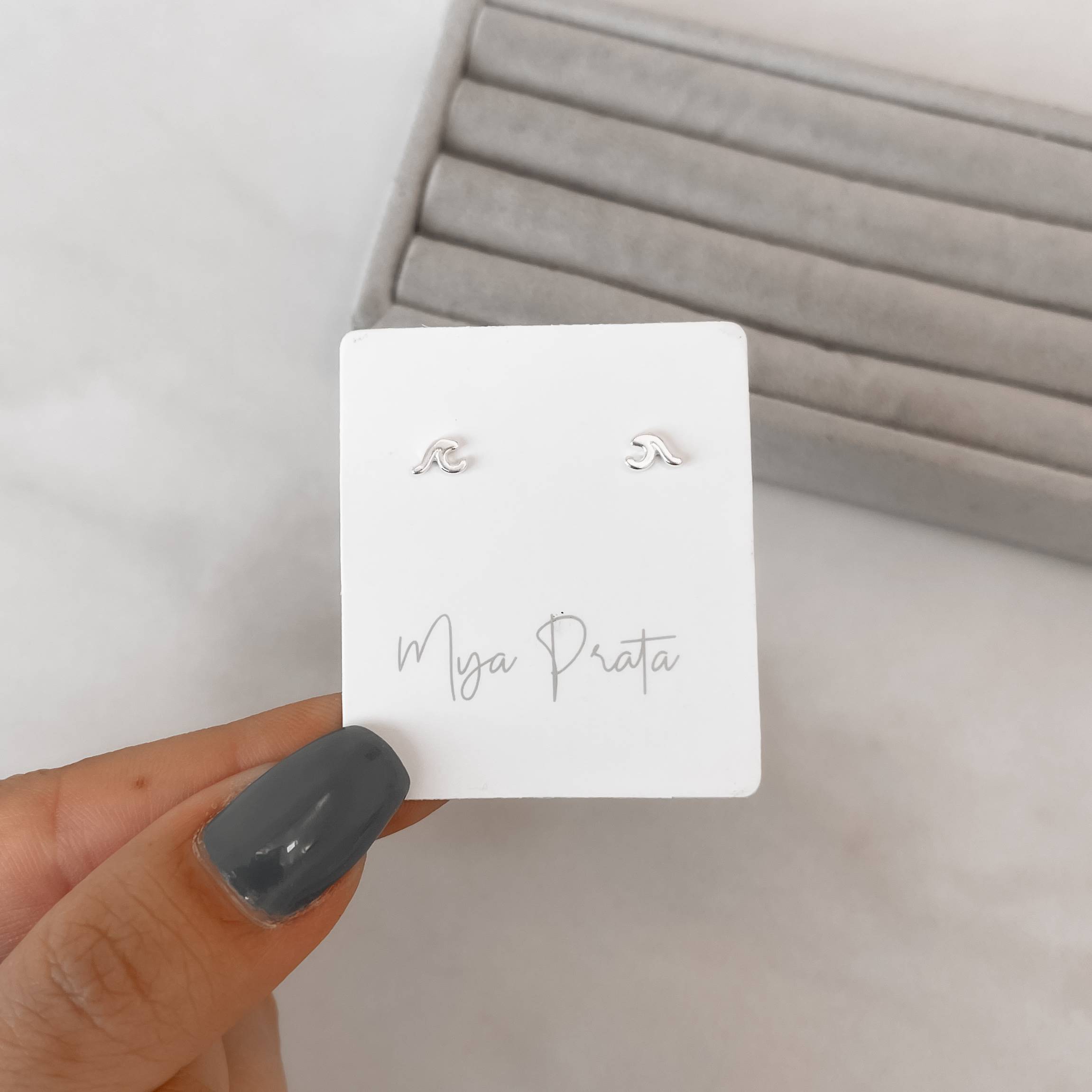 Imagem Brinco onda 6mm