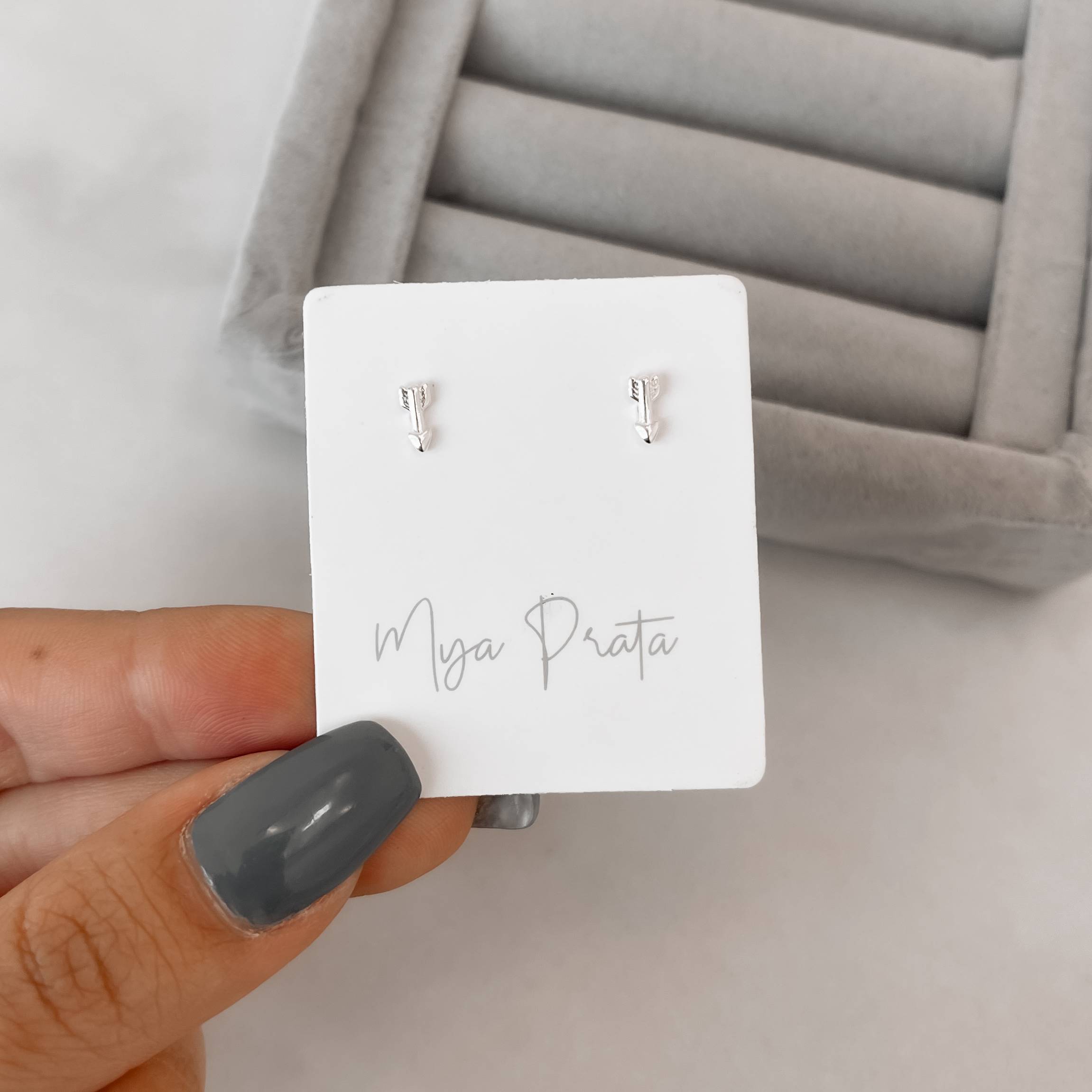 Imagem Brinco flecha 6mm