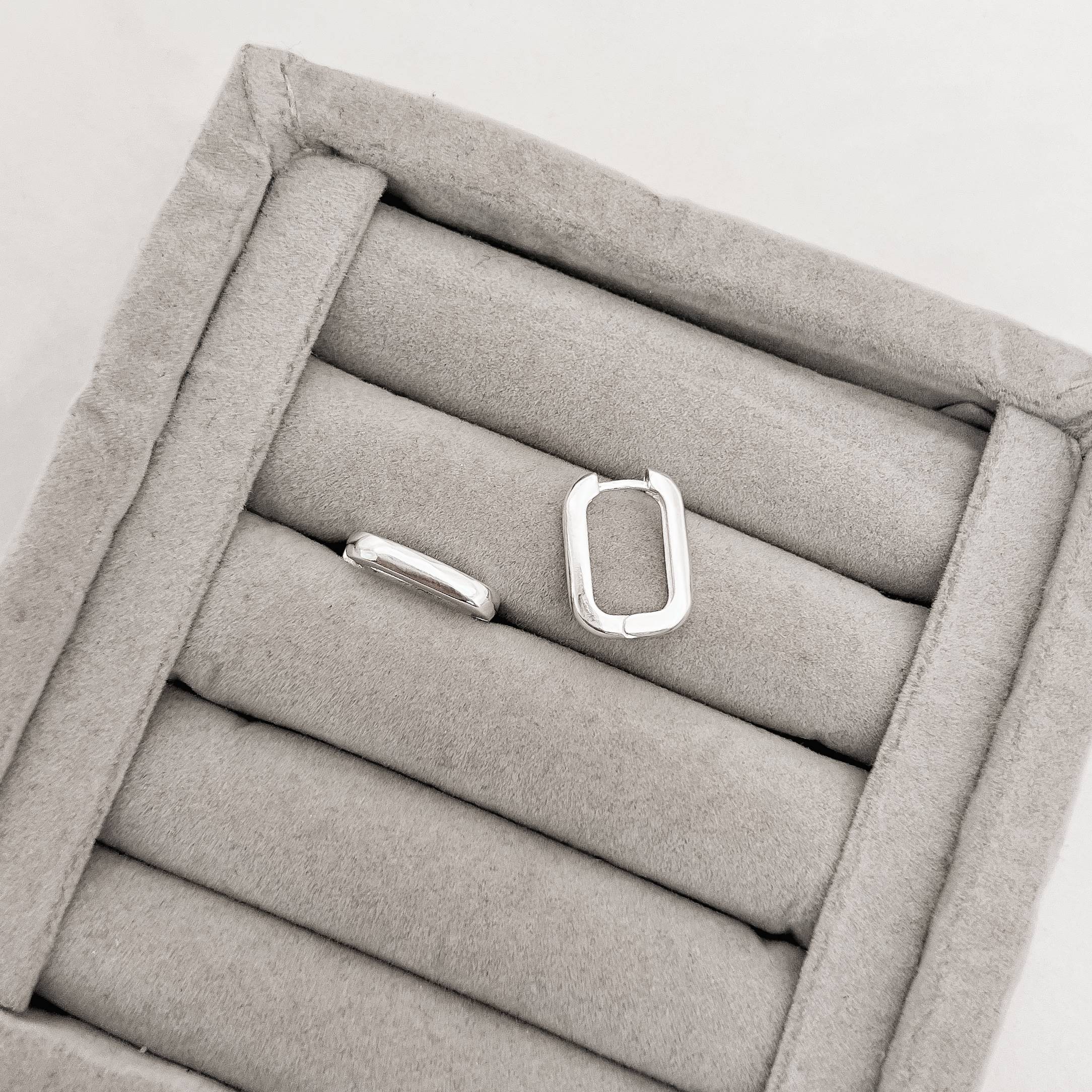 Imagem Argola click retangular 16mm