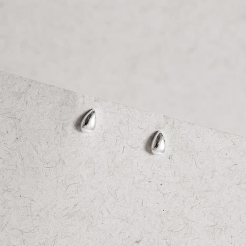 Brinco infantil gota 5mm tarraxa baby