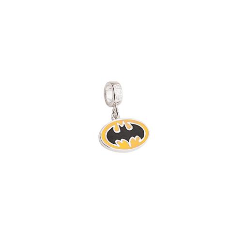 Berloque pingente símbolo Batman 15mm resina