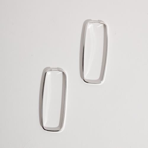 Argola retangular 56mm
