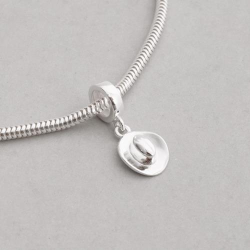 Berloque pingente chapéu 10mm
